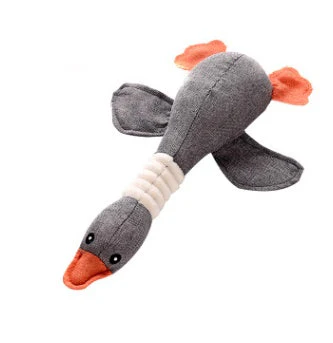 Squeaky Duck Shaped Dog Chew Toy - Image 6