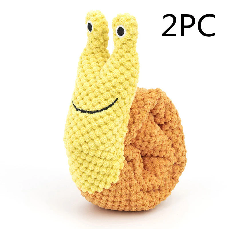 Squeaky Snail Snuffle Dog Toy - Image 10
