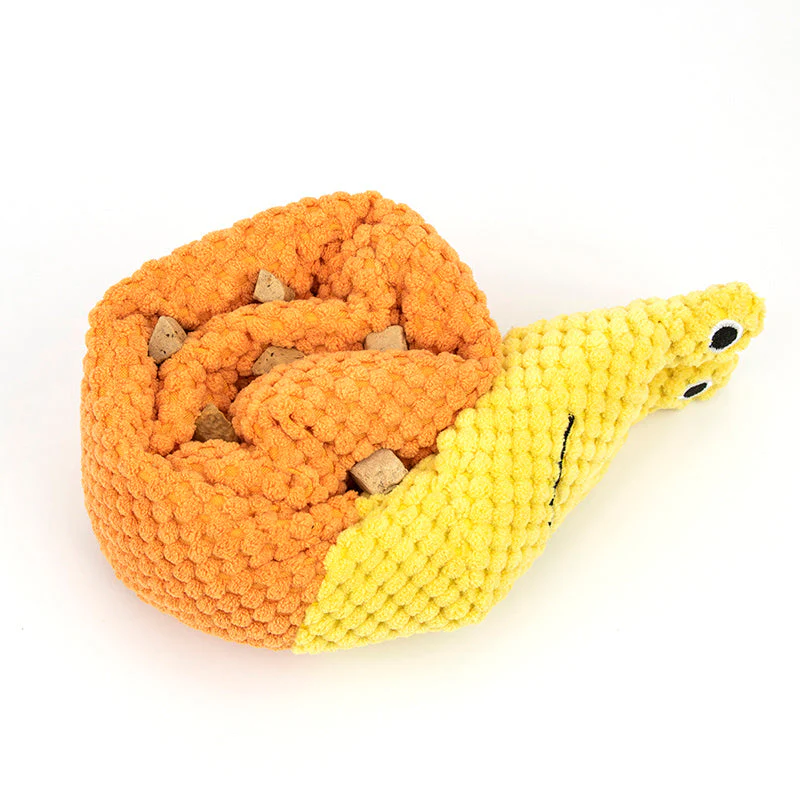 Squeaky Snail Snuffle Dog Toy - Image 3