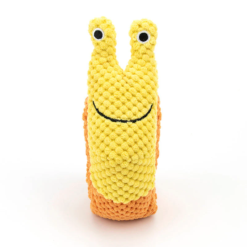Squeaky Snail Snuffle Dog Toy - Image 4