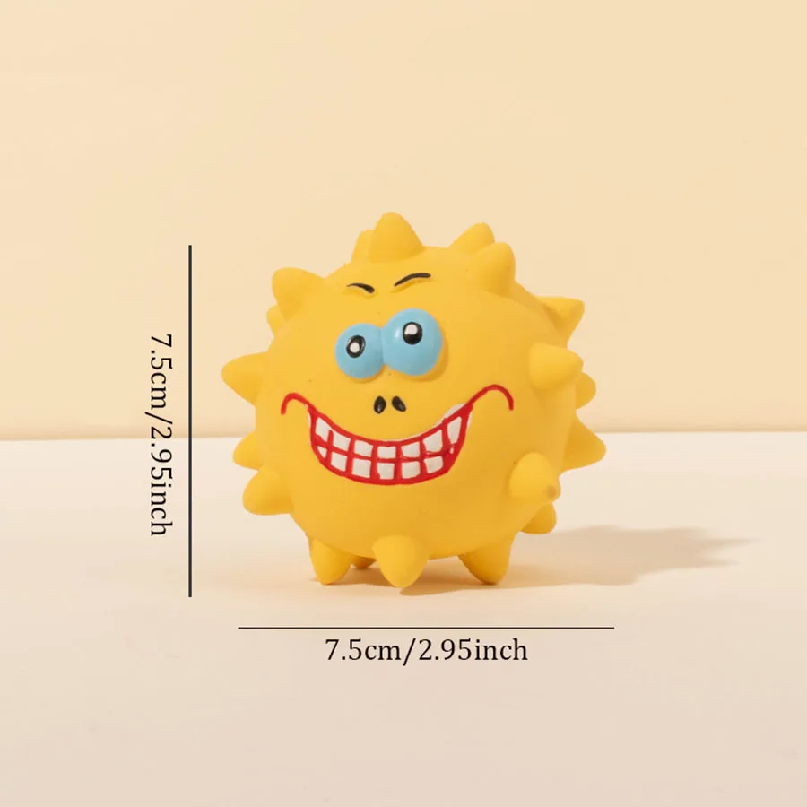 Squeaky Thorn Dog Chew Toy – Bite Resistant & Tooth Cleaning - Image 10