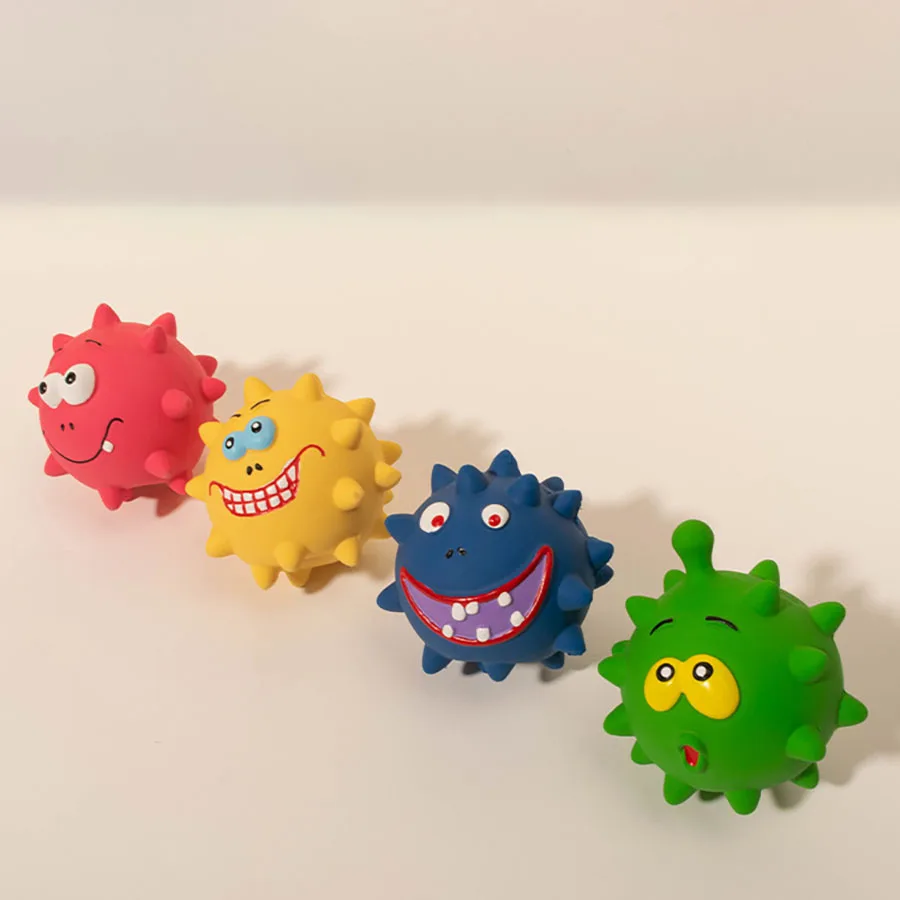 Squeaky Thorn Dog Chew Toy – Bite Resistant & Tooth Cleaning - Image 2
