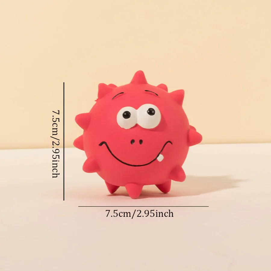 Squeaky Thorn Dog Chew Toy – Bite Resistant & Tooth Cleaning - Image 9
