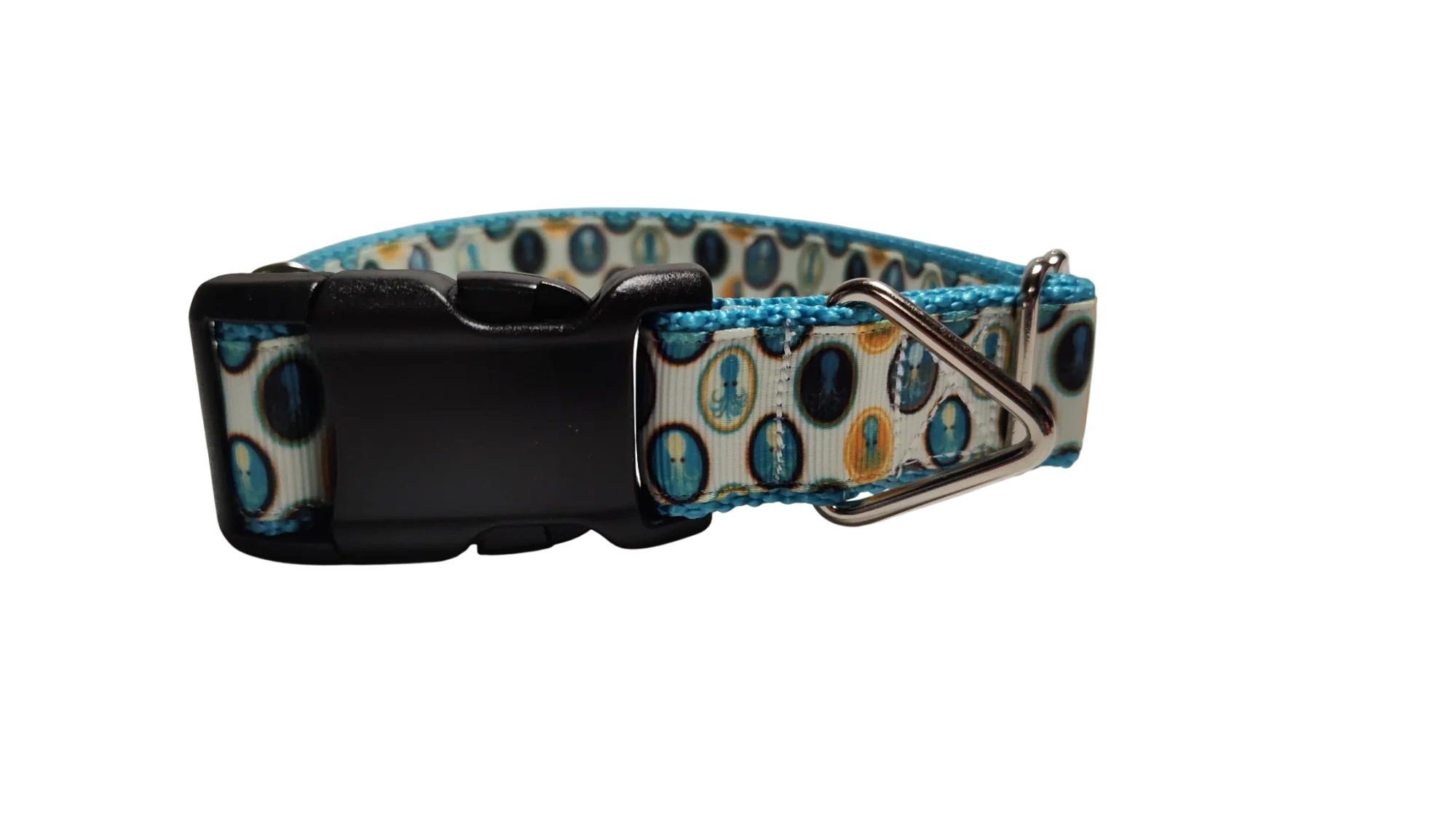 Squid Portraits Nylon Dog Collar - Image 4
