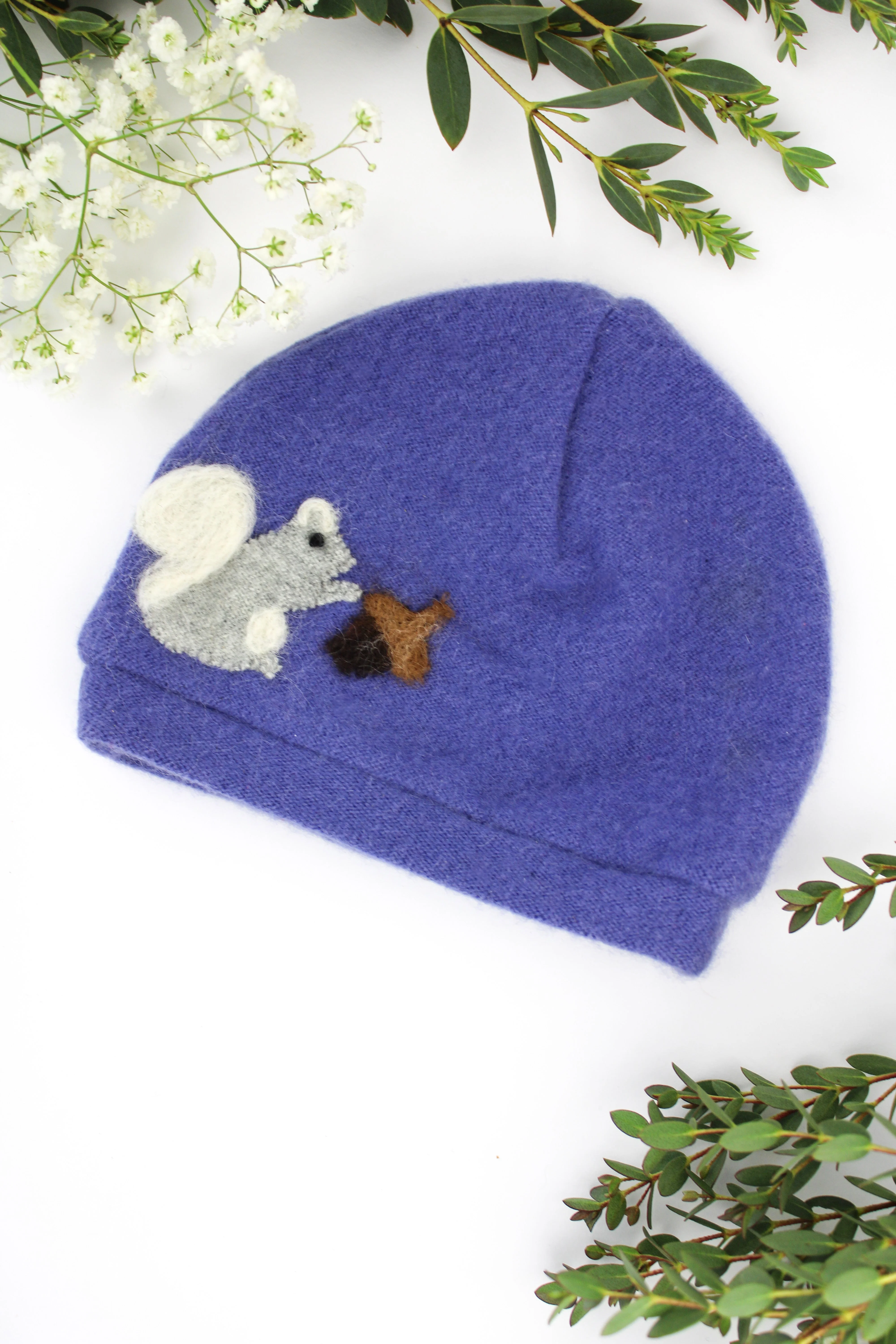 Squirrel Cashmere Hat - Baby - Image 10