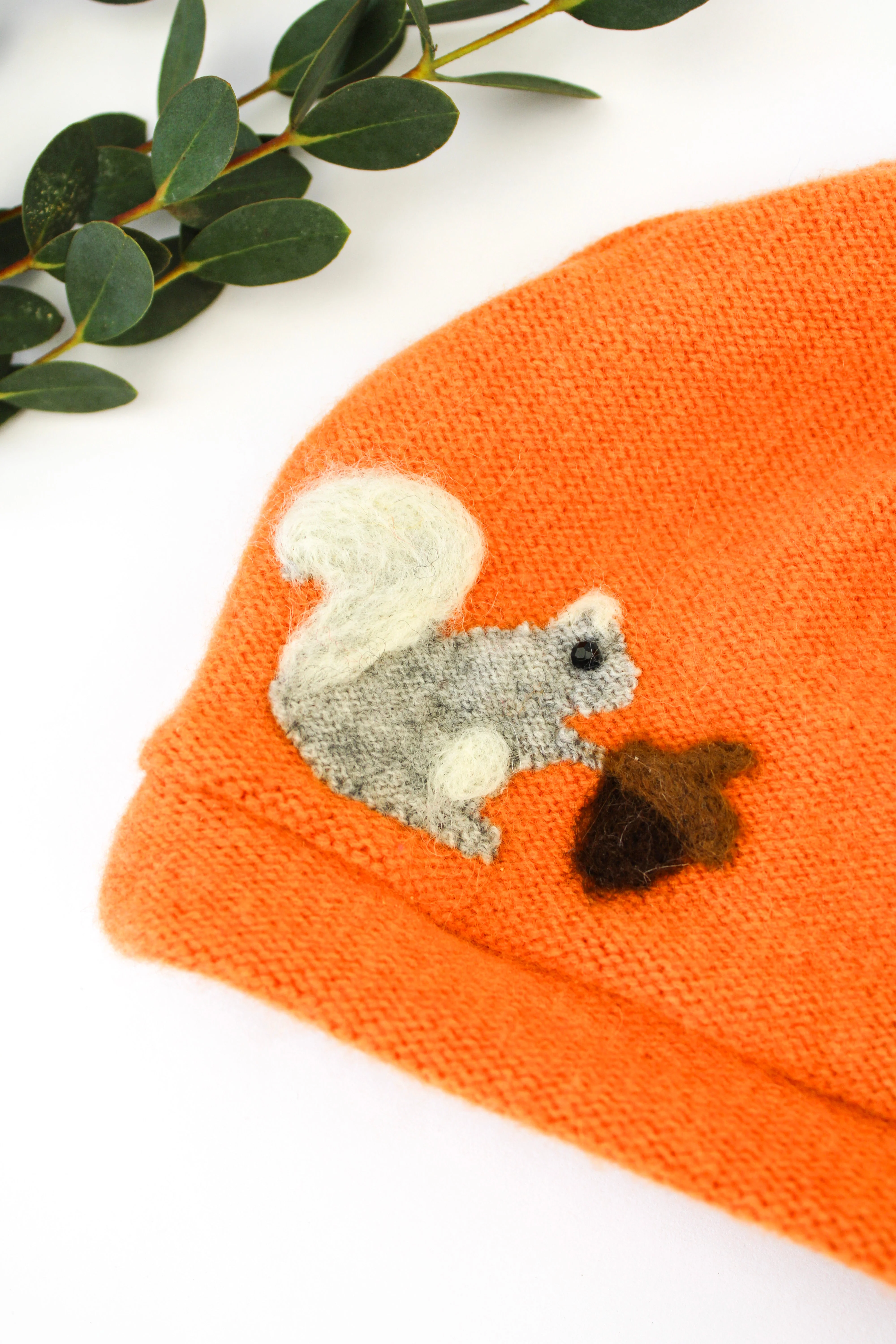 Squirrel Cashmere Hat - Baby - Image 13