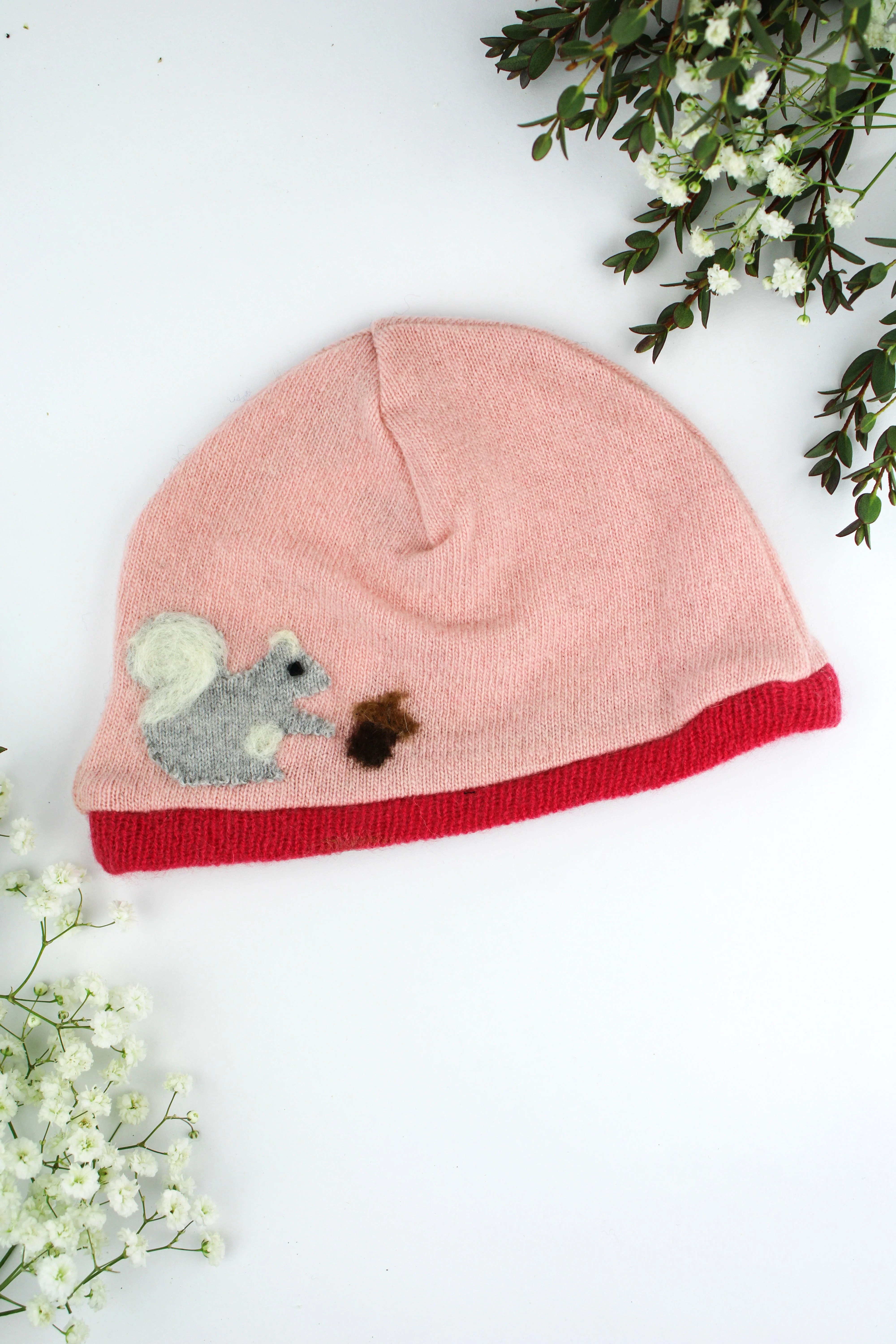 Squirrel Cashmere Hat - Baby - Image 14