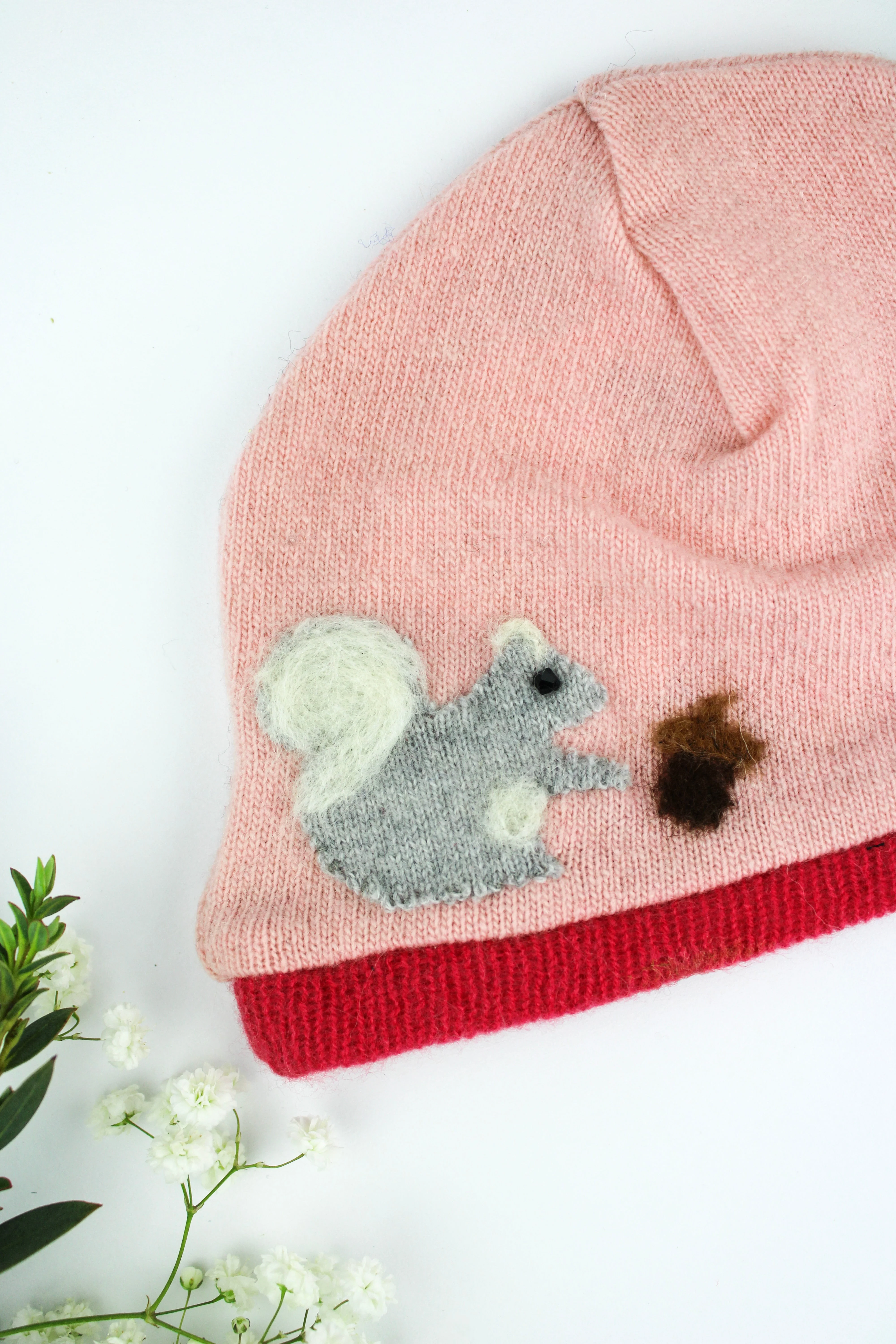 Squirrel Cashmere Hat - Baby - Image 15