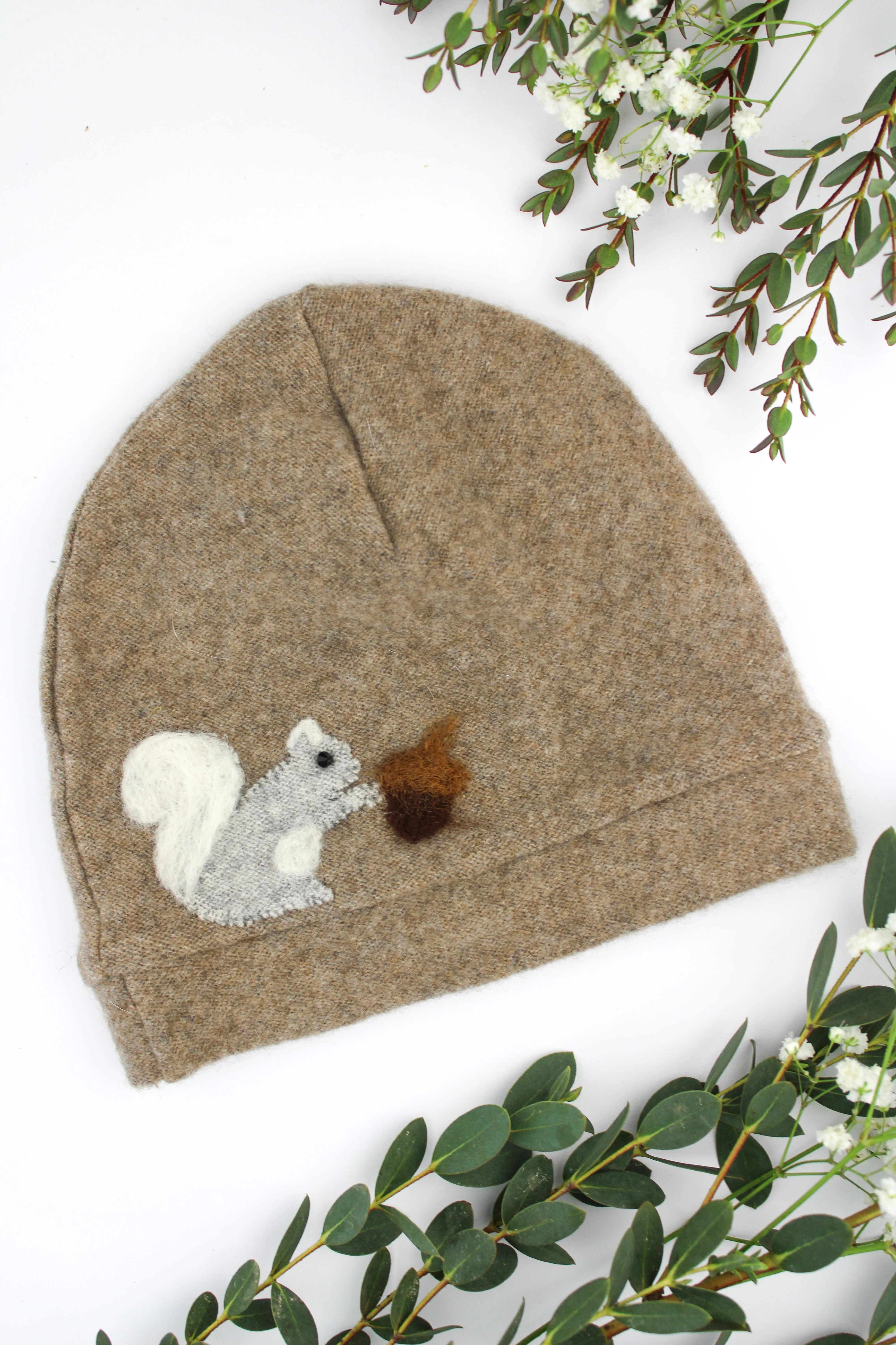 Squirrel Cashmere Hat - Baby - Image 18