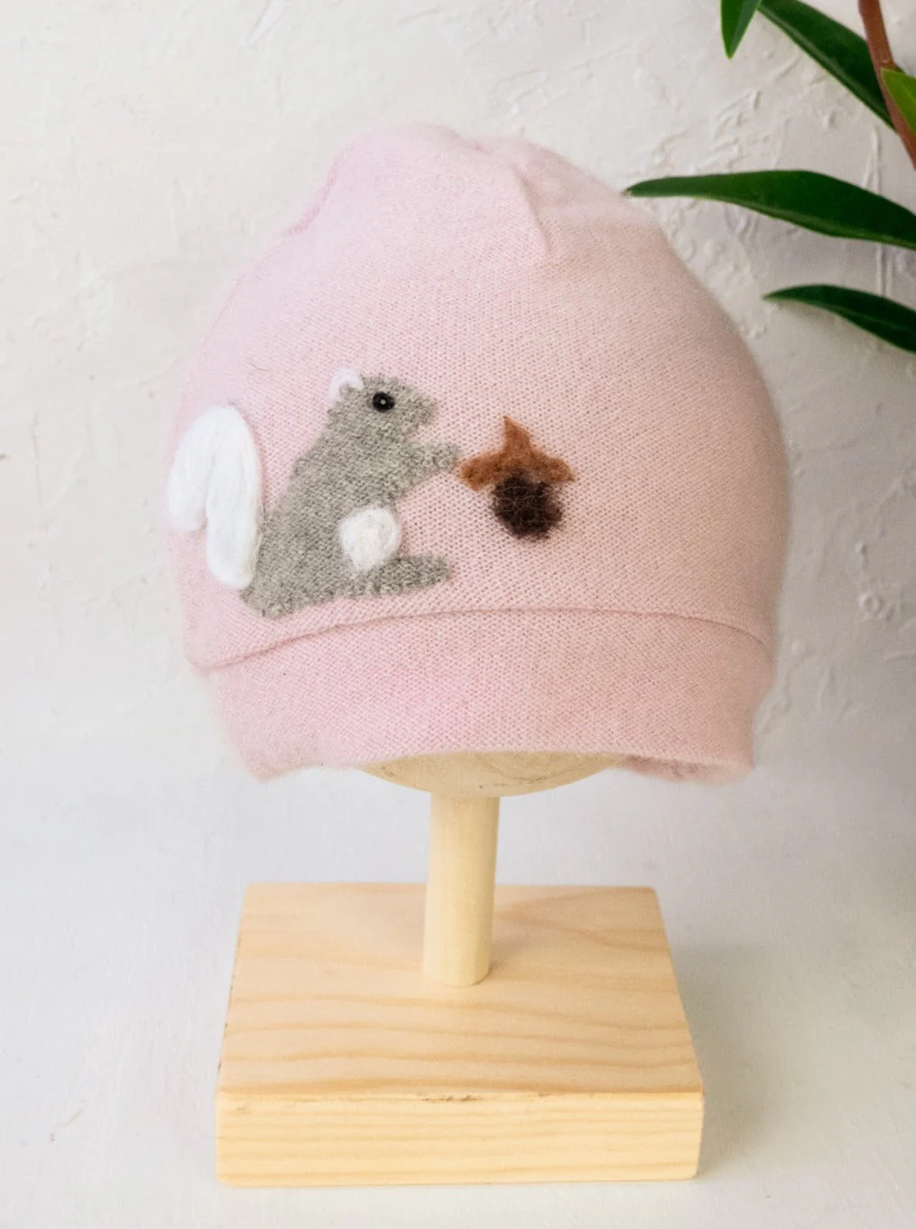 Squirrel Cashmere Hat - Baby - Image 2