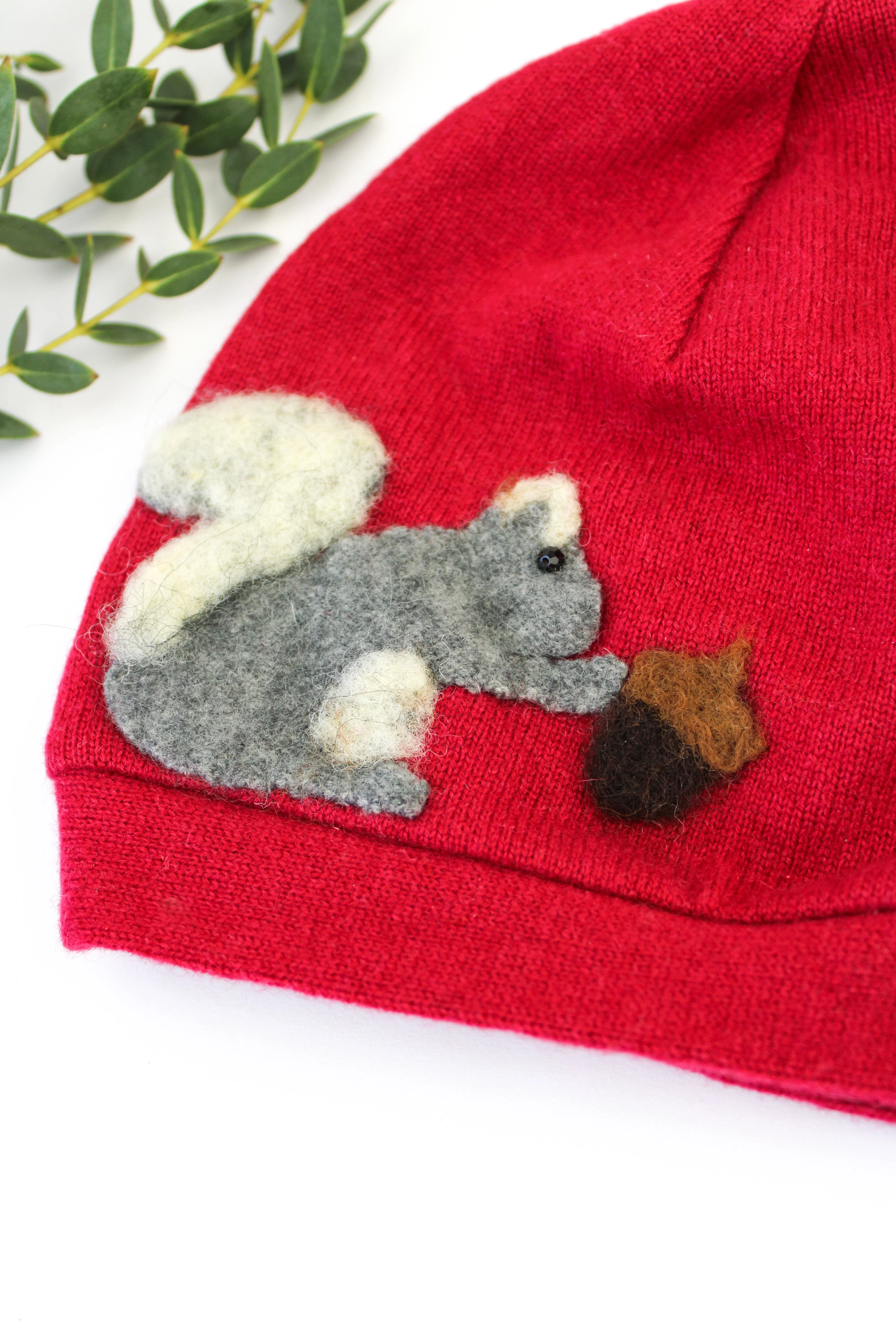 Squirrel Cashmere Hat - Baby - Image 20