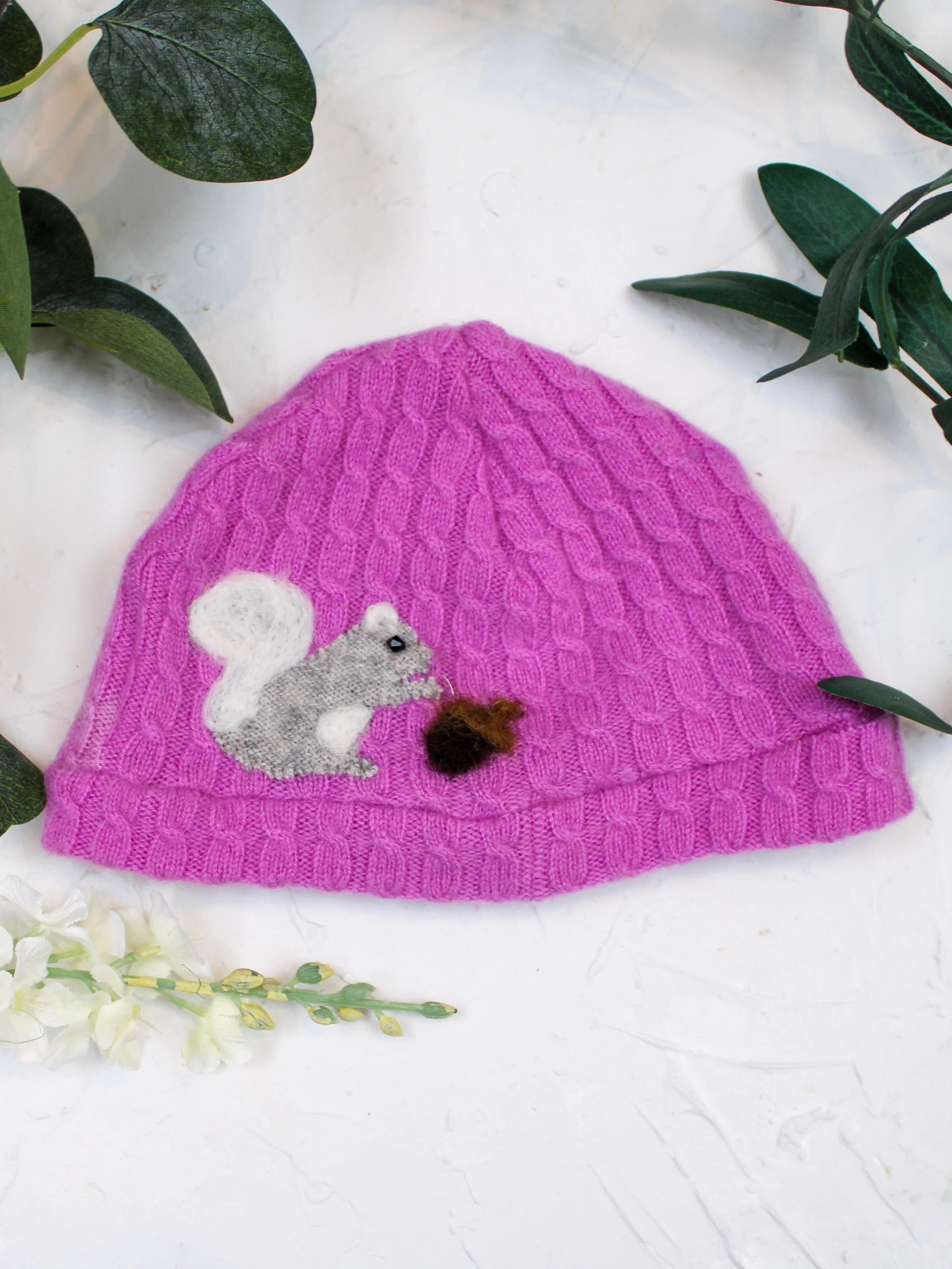 Squirrel Cashmere Hat - Baby - Image 23
