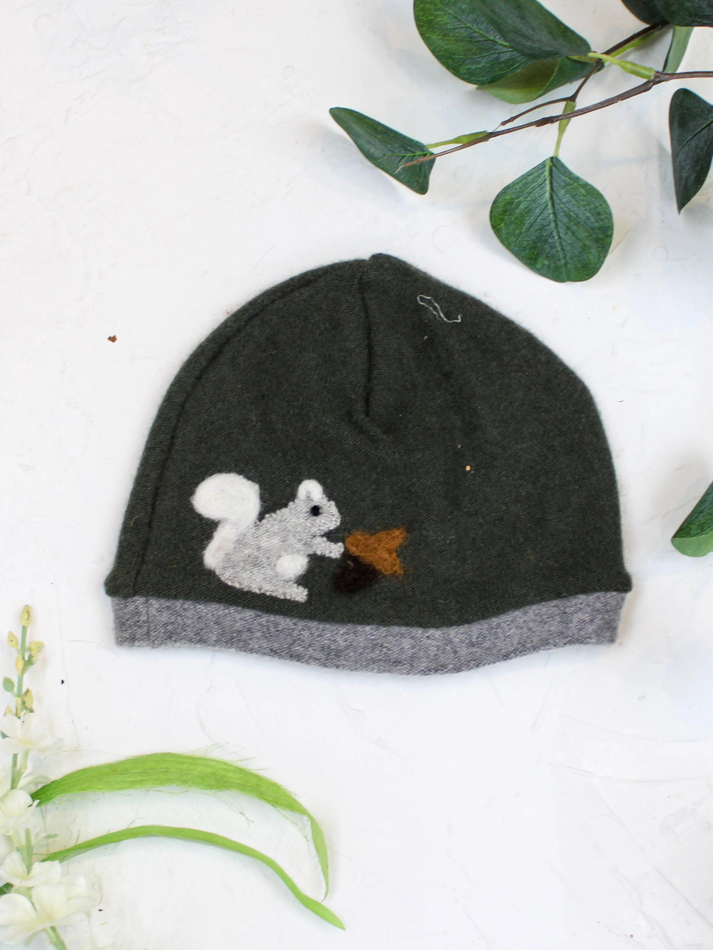 Squirrel Cashmere Hat - Baby - Image 26