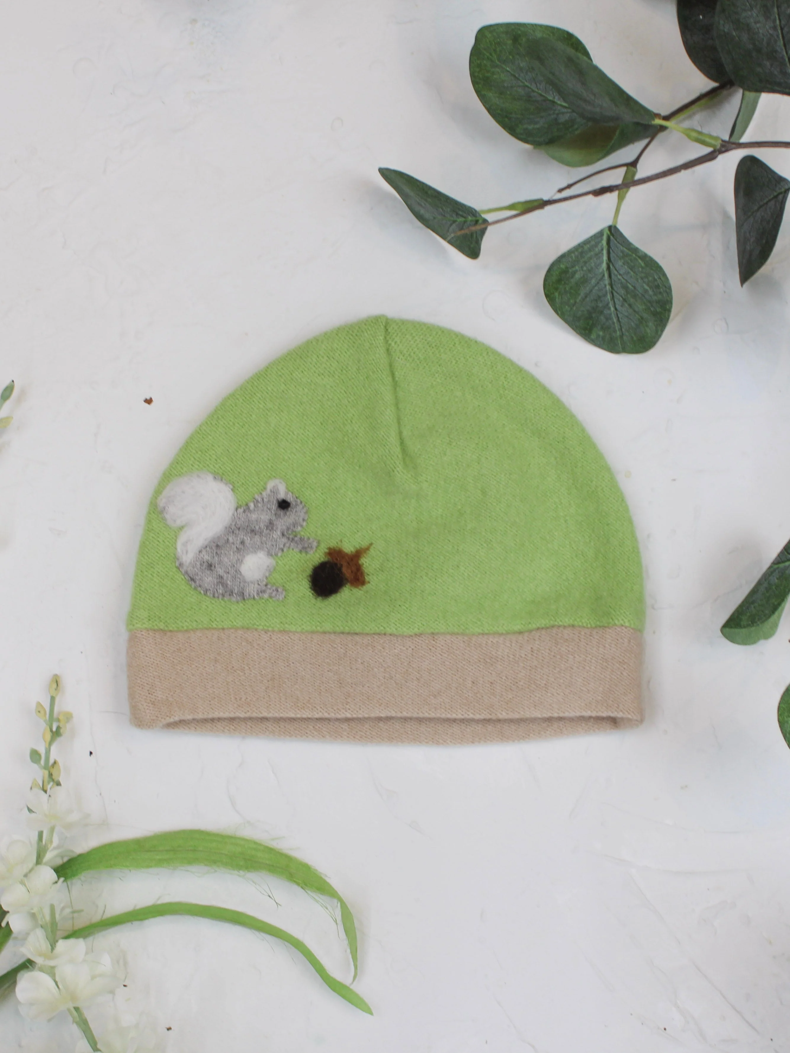 Squirrel Cashmere Hat - Baby - Image 27