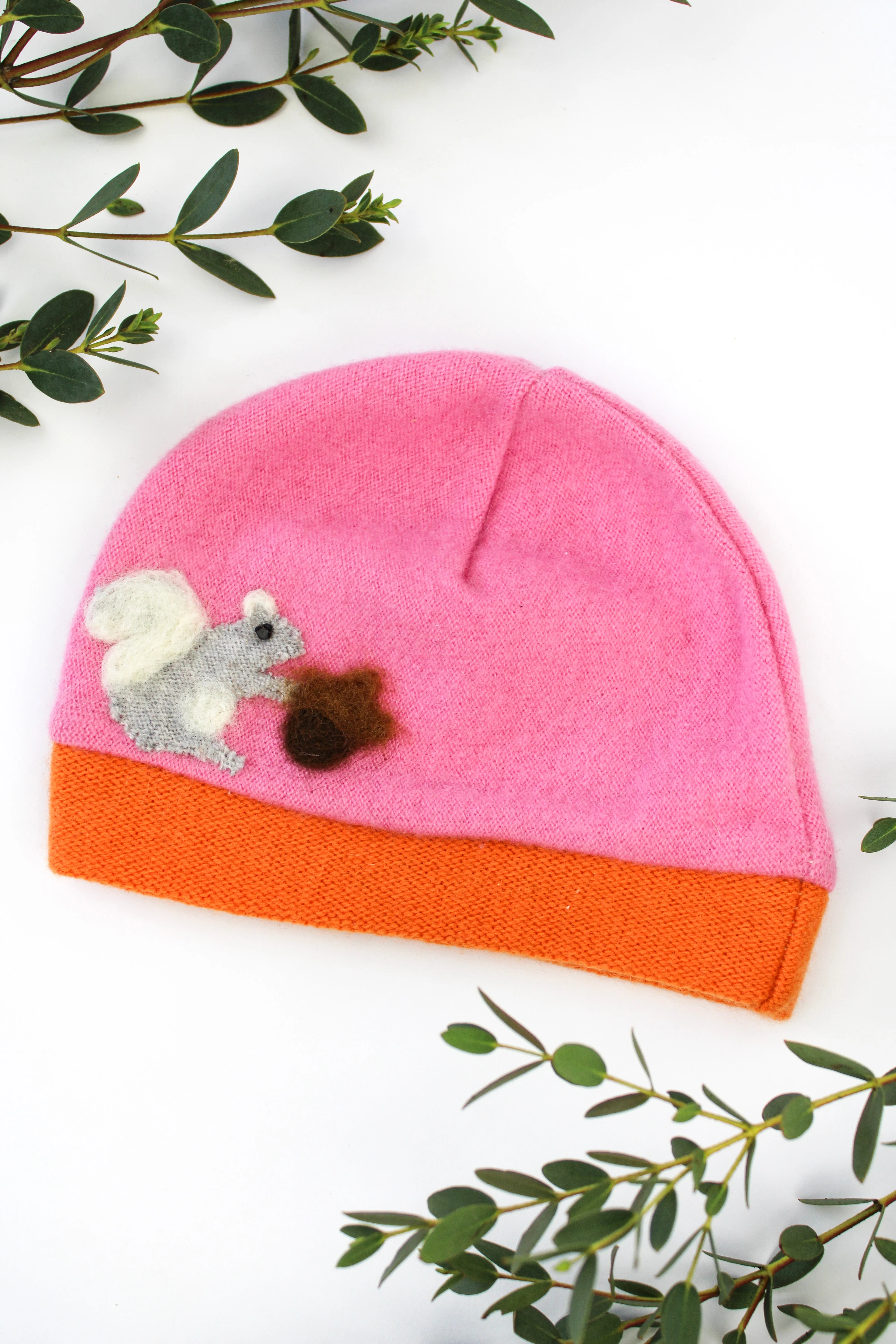 Squirrel Cashmere Hat - Baby - Image 8