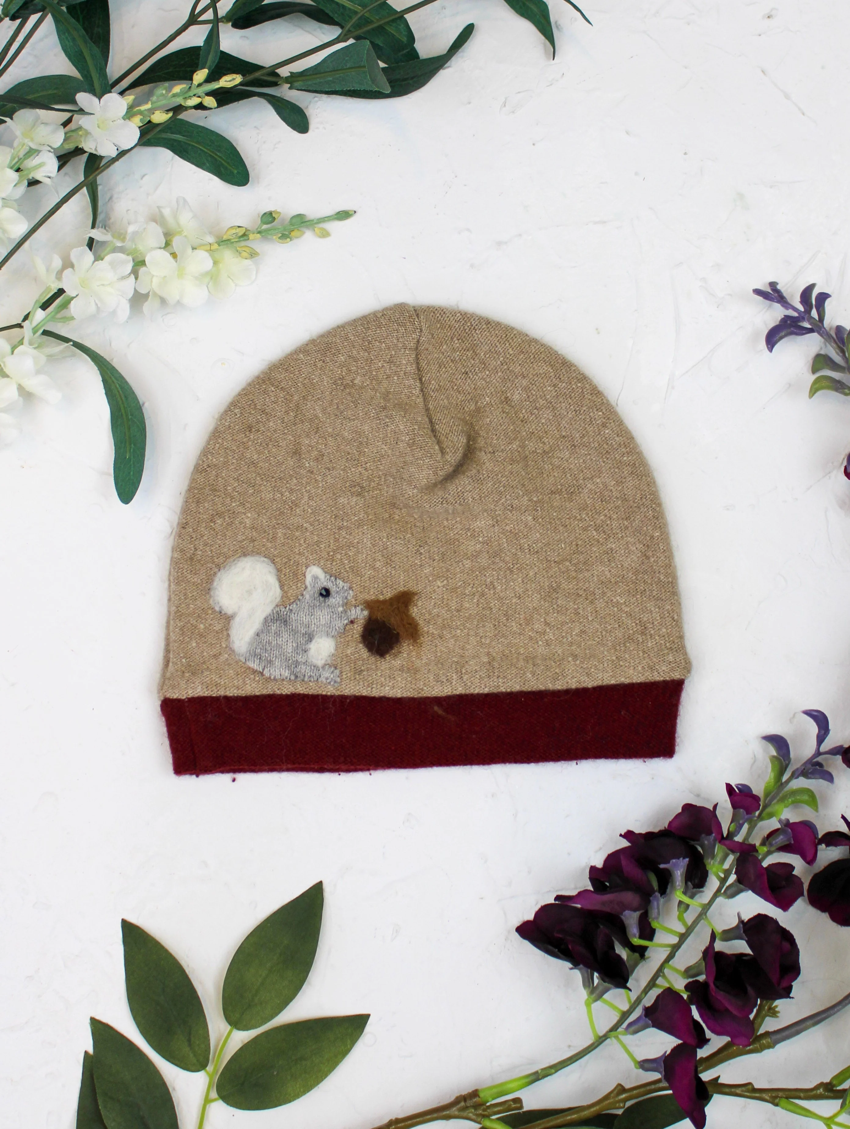 Squirrel Cashmere Hat - Child - Image 11
