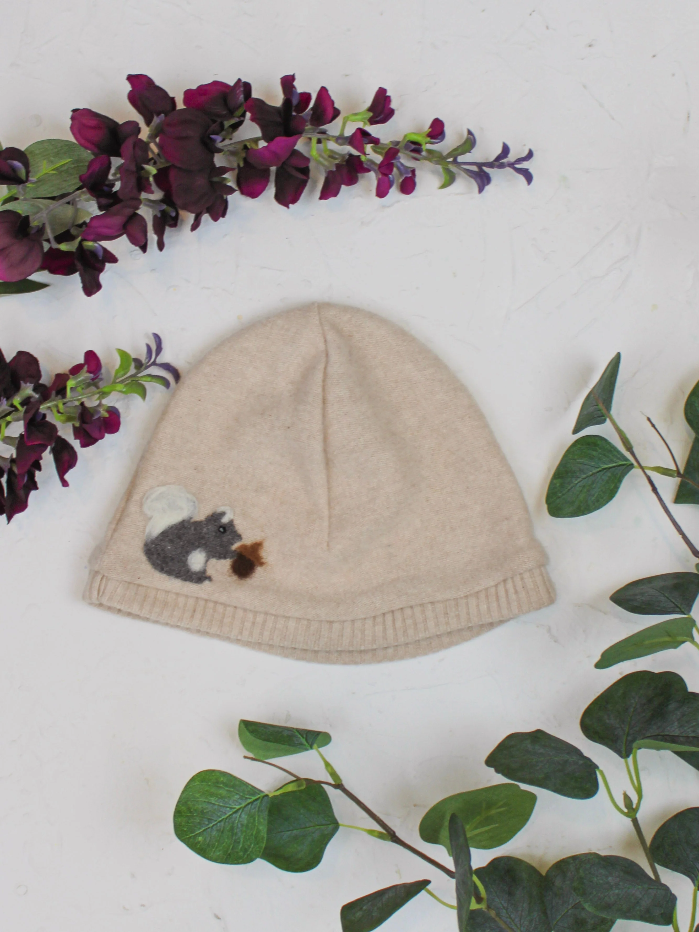 Squirrel Cashmere Hat - Child - Image 12