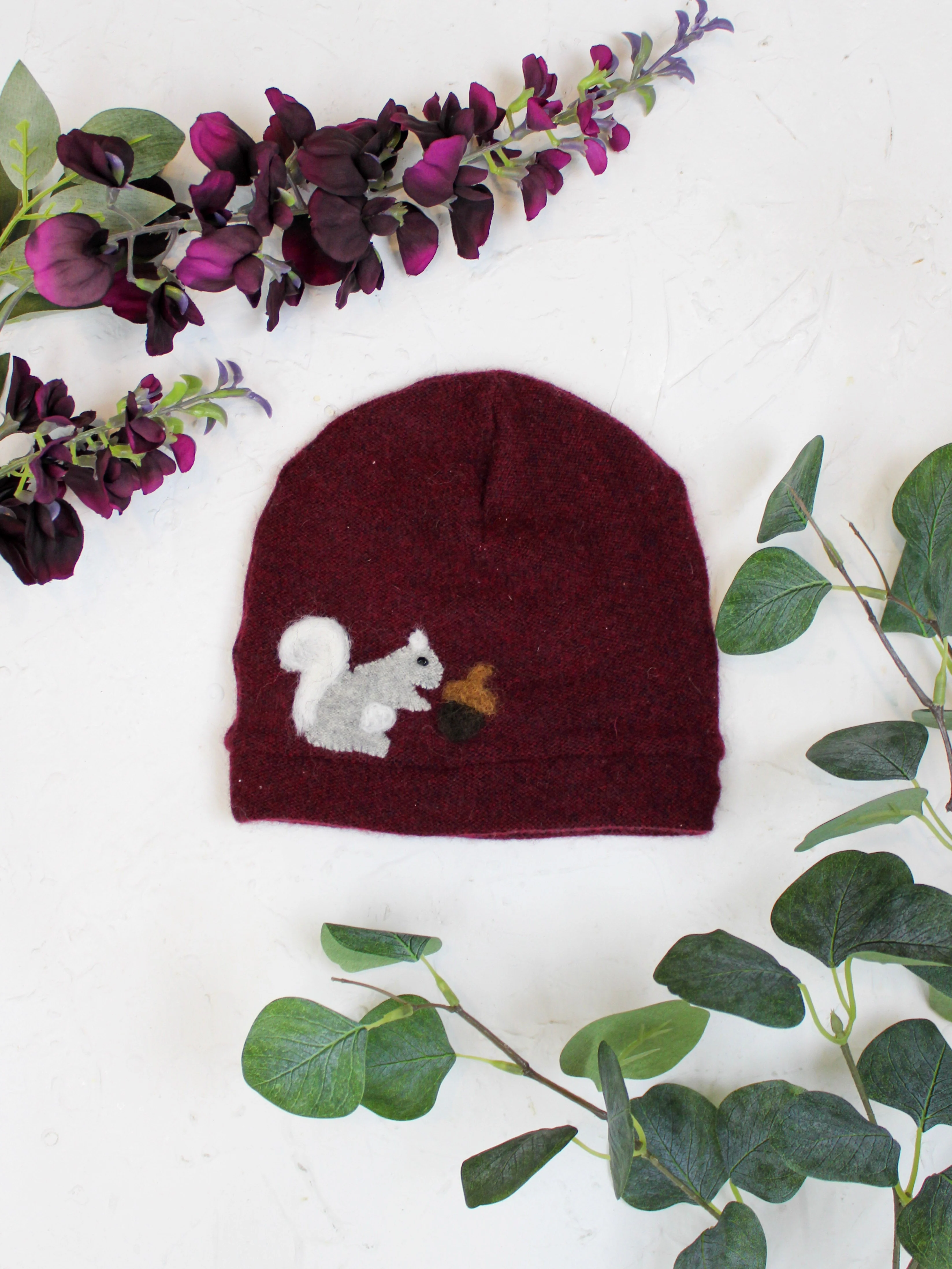 Squirrel Cashmere Hat - Child - Image 13