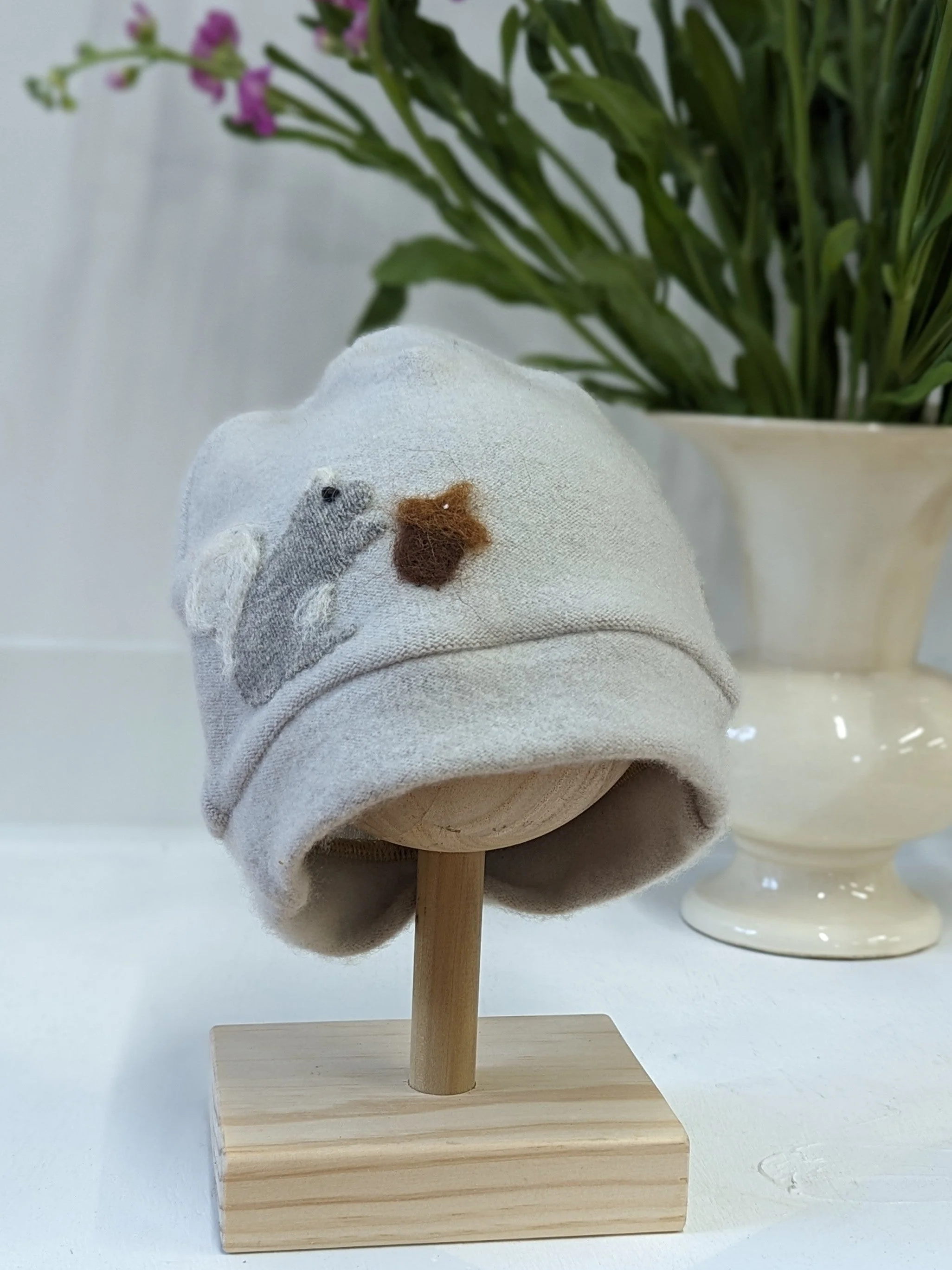 Squirrel Cashmere Hat - Child - Image 6