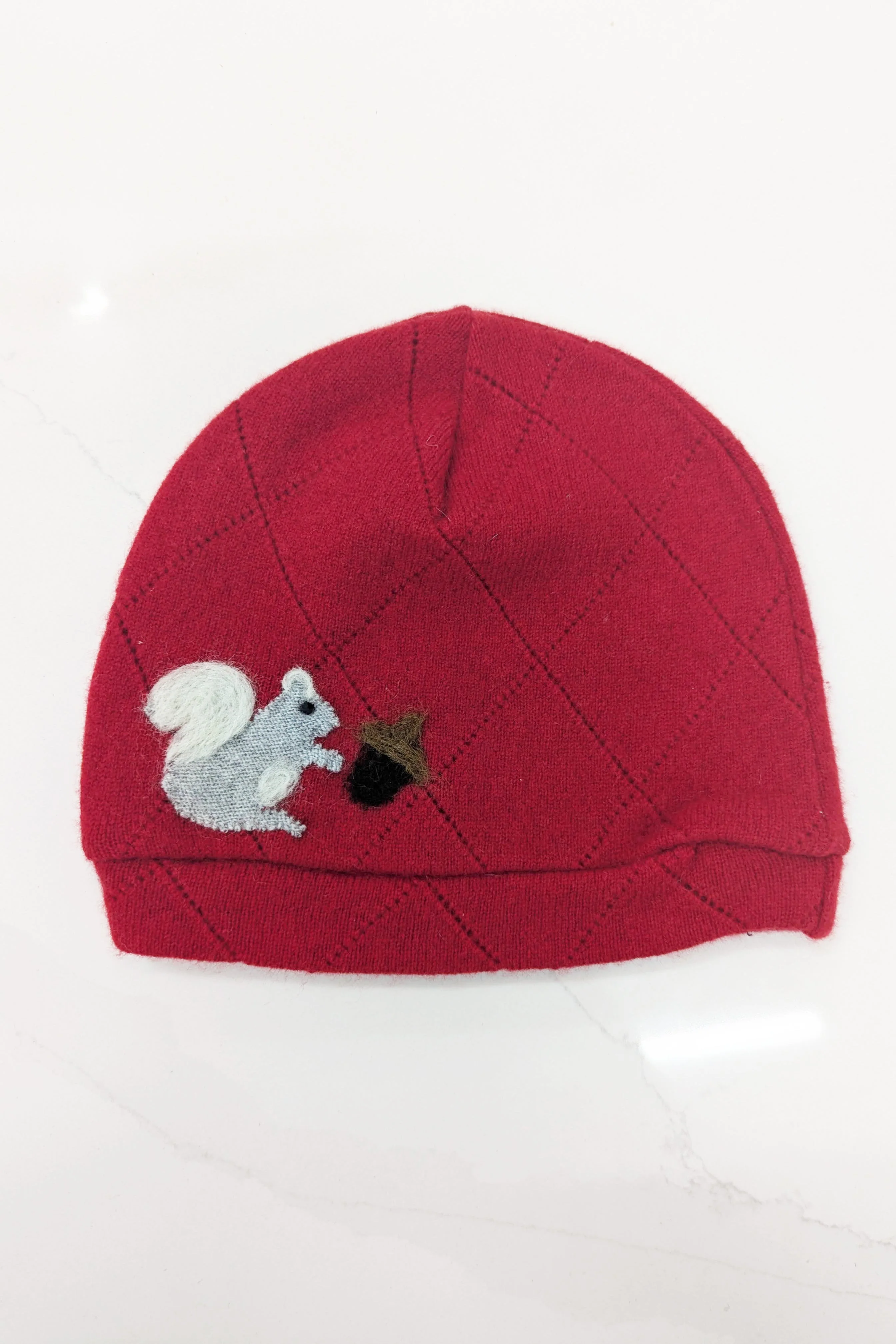 Squirrel Cashmere Hat - Child - Image 7