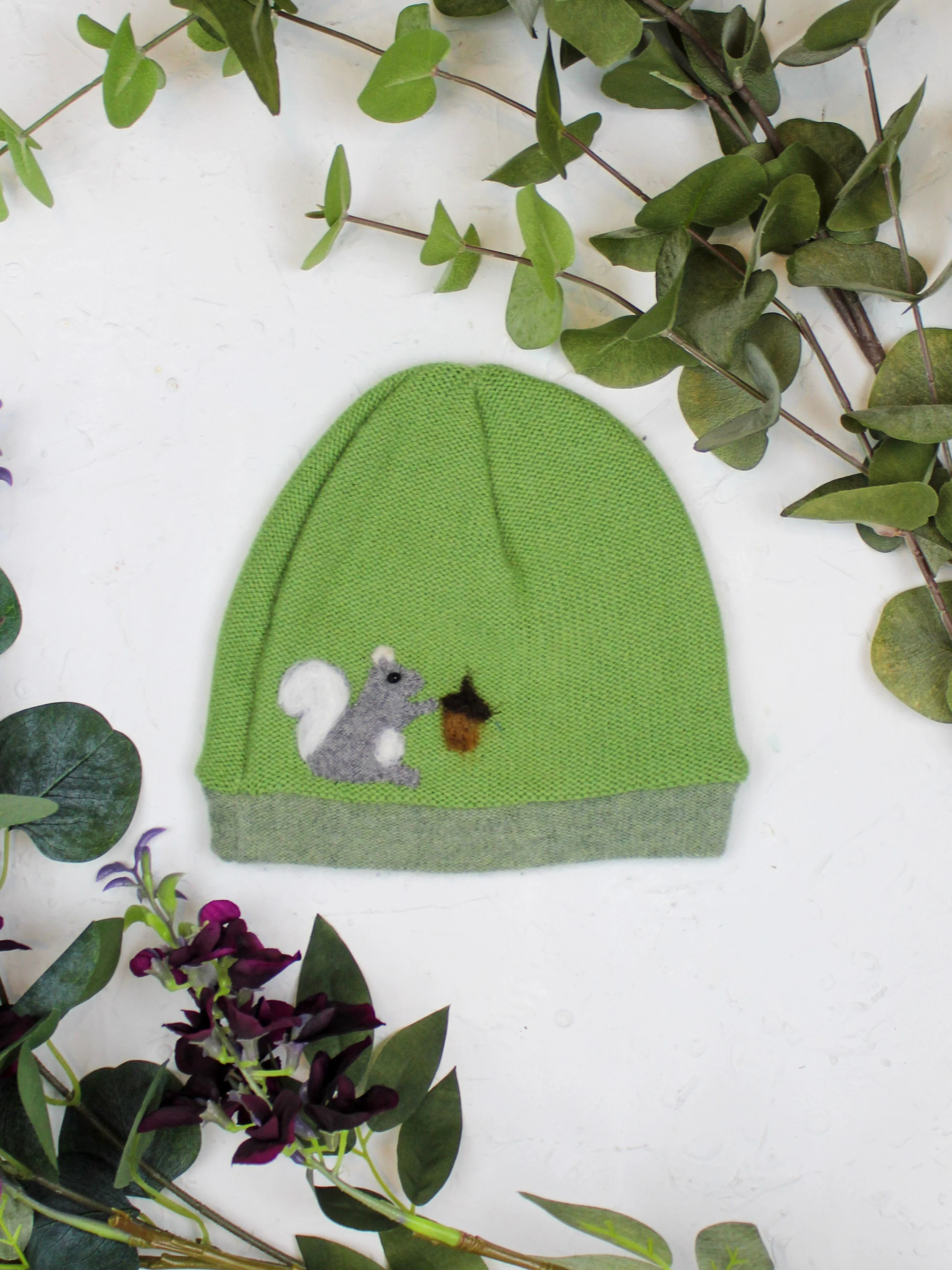 Squirrel Cashmere Hat - Child - Image 8