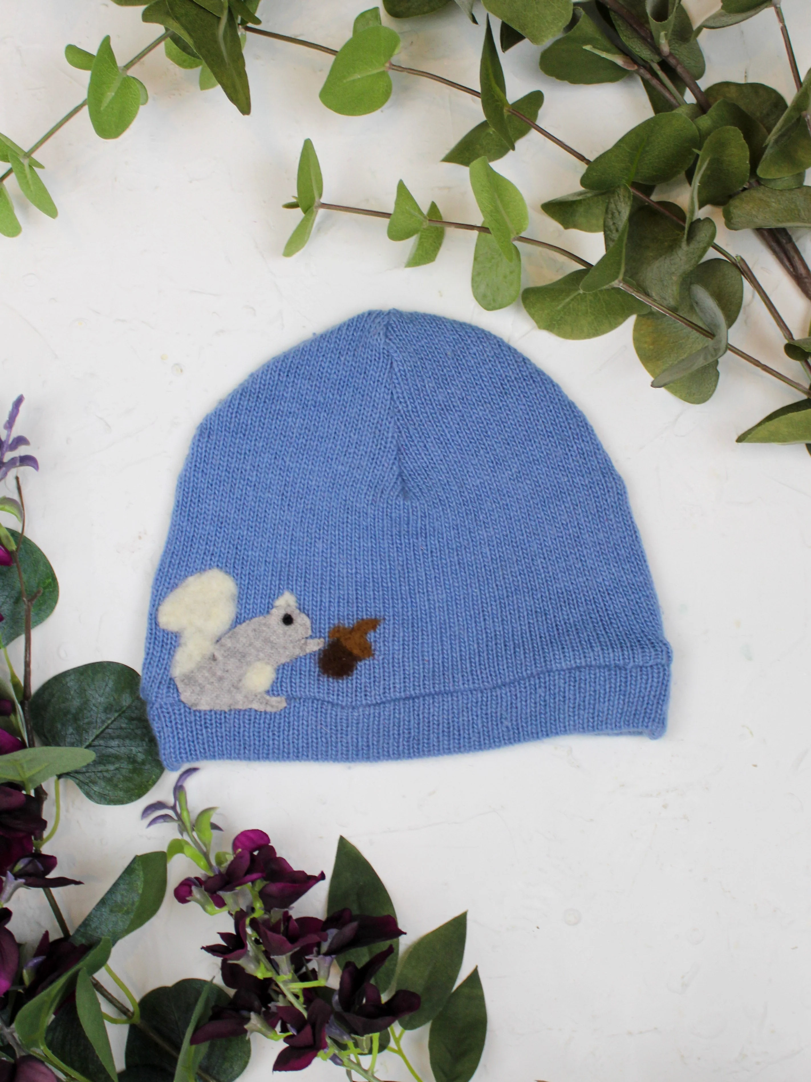 Squirrel Cashmere Hat - Child - Image 9