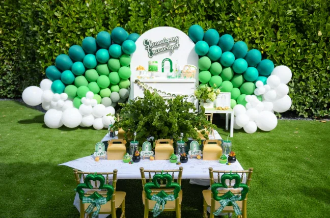 St. Patrick's Day Coloring Tablecloth - Image 8