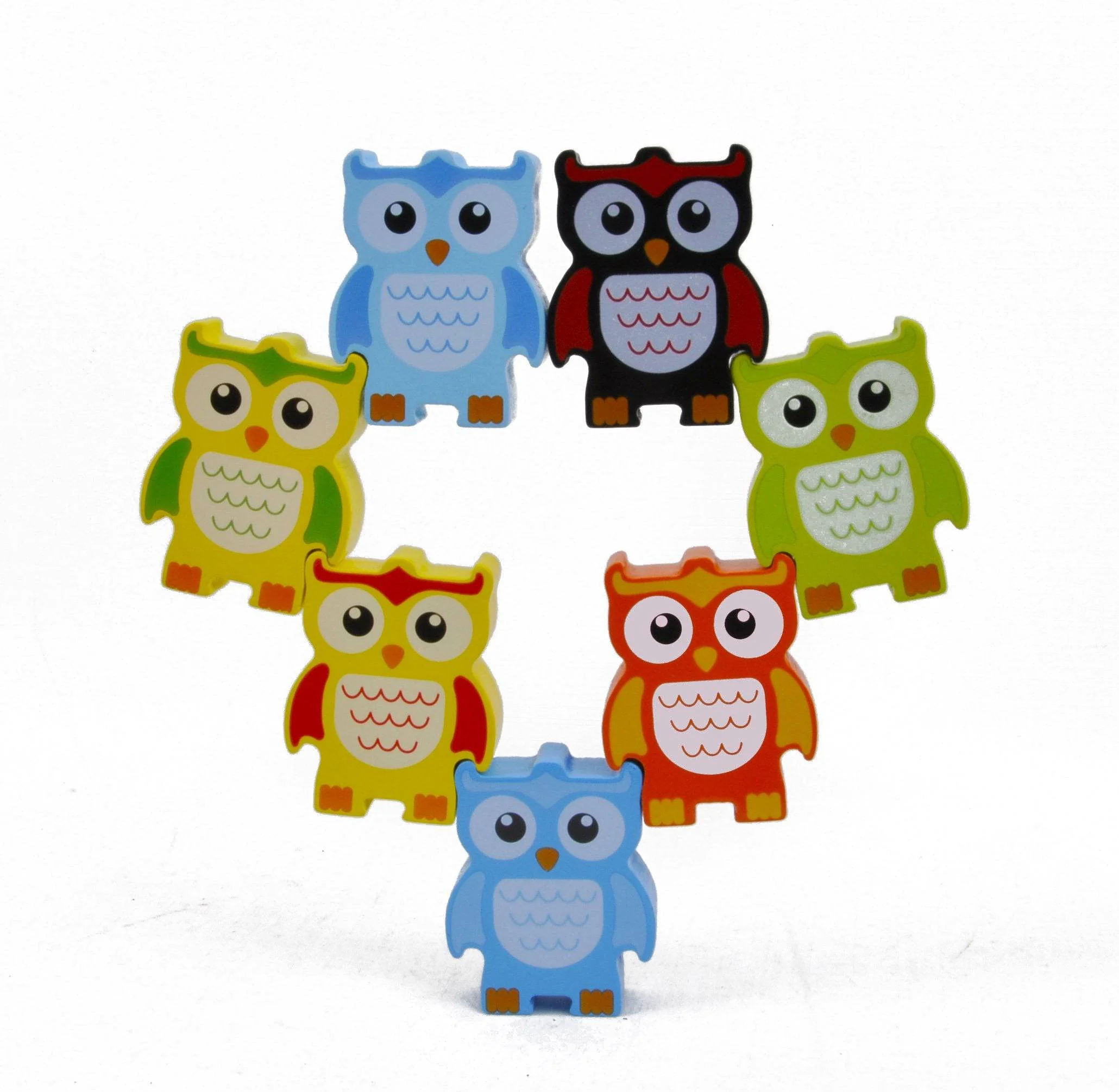 STACKING OWLS Wood Balance Challenge - Image 10