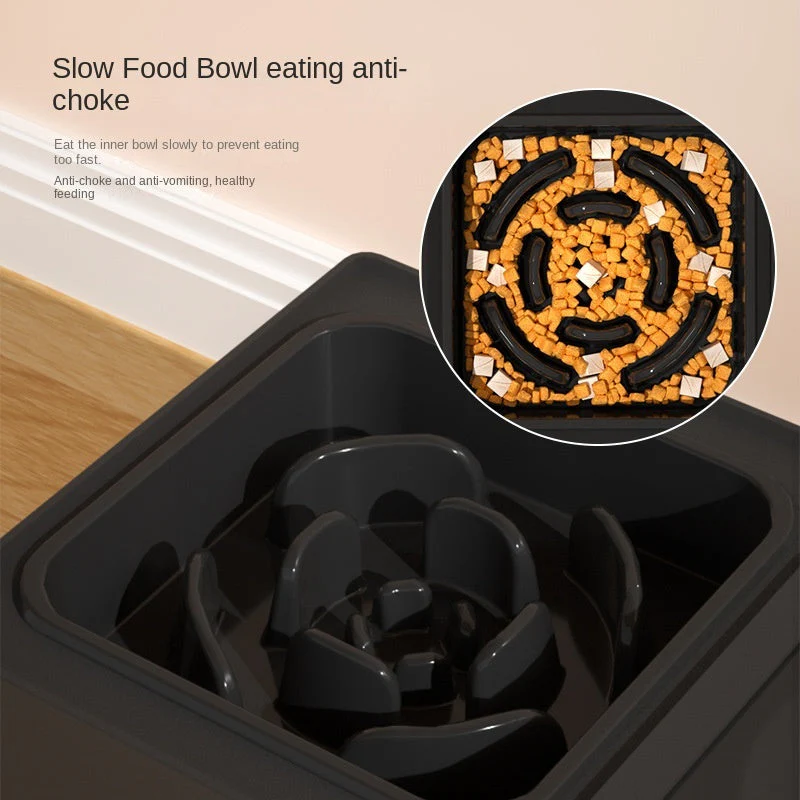 Stainless Stand Adjustable Height Pet Bowls - Image 2