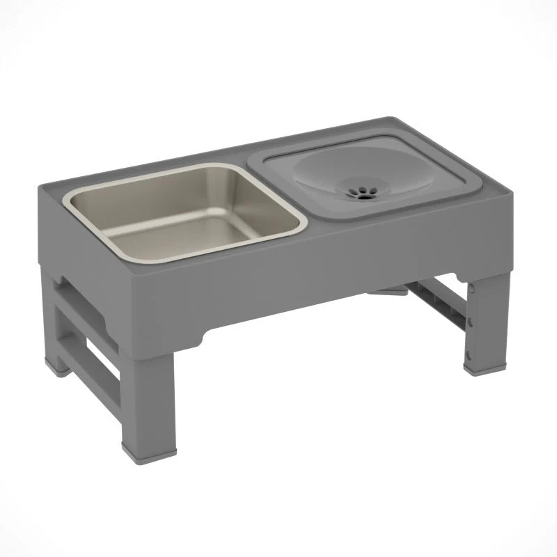 Stainless Stand Adjustable Height Pet Bowls - Image 3