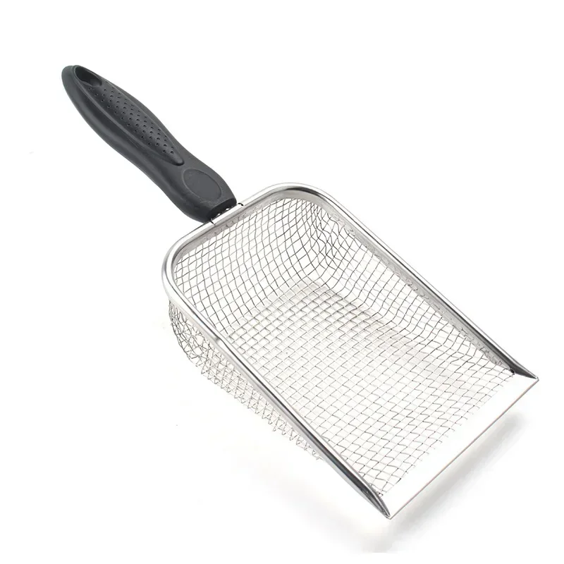 Stainless Steel Cat Litter Scoop with Long Handle | Durable & Easy to Use - Image 6