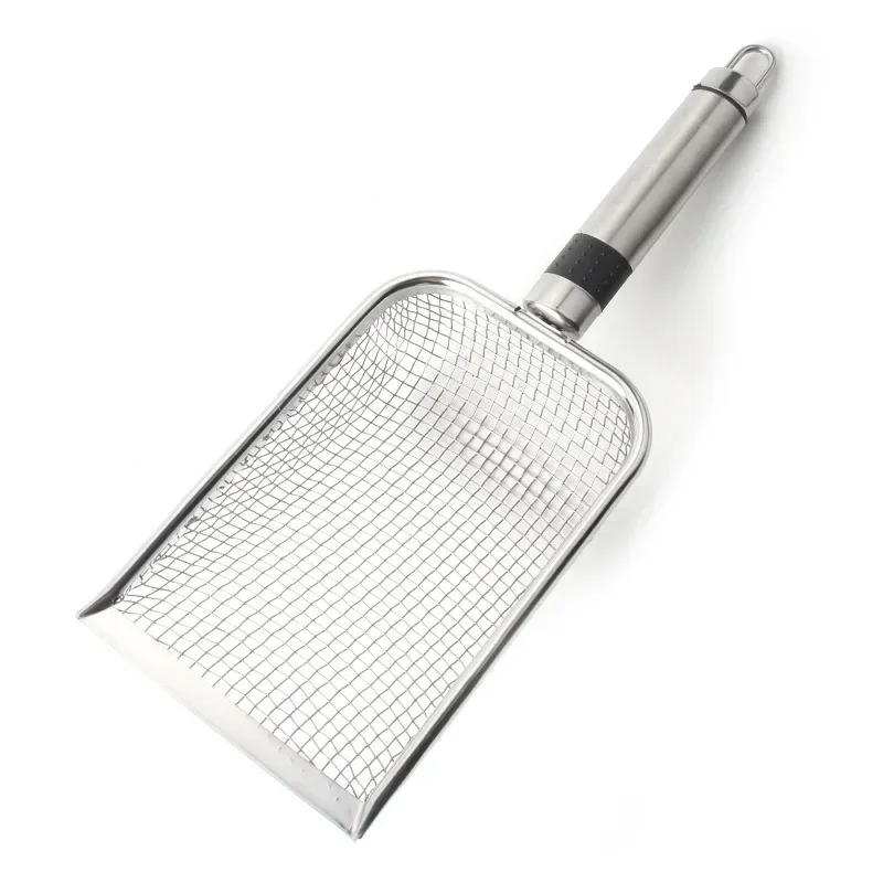 Stainless Steel Cat Litter Scoop with Long Handle | Durable & Easy to Use - Image 7