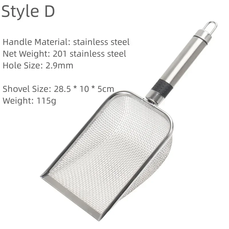 Stainless Steel Cat Litter Scoop with Long Handle | Durable & Easy to Use - Image 8
