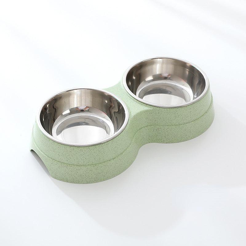 Stainless Steel Double Pet Bowls - Image 7