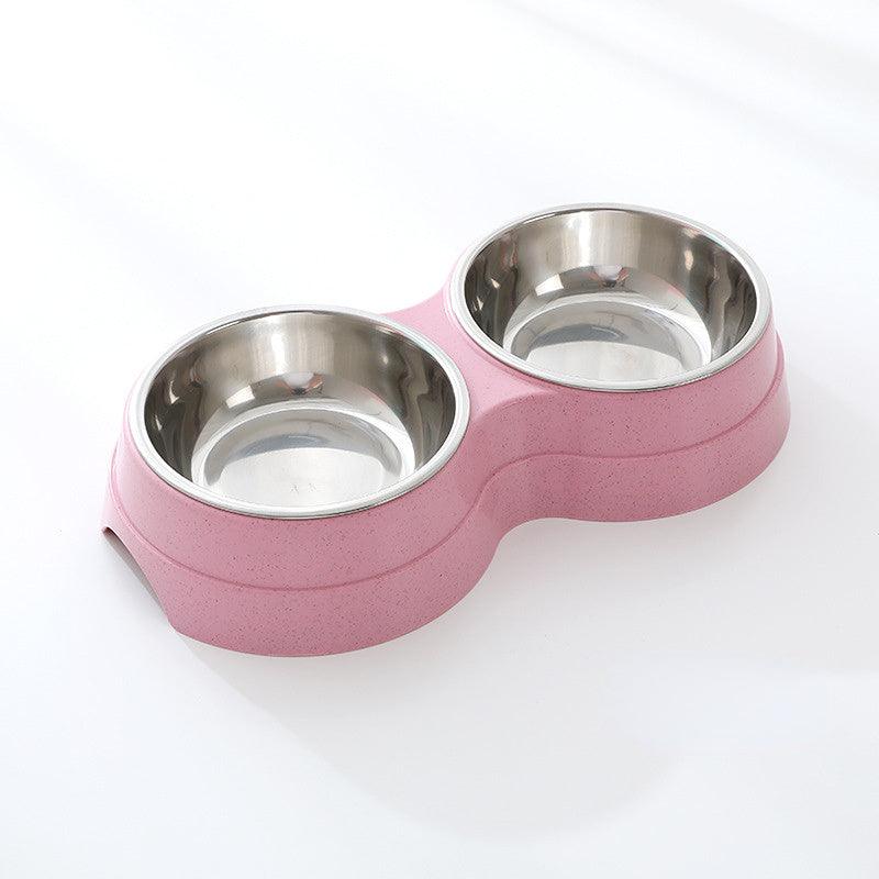 Stainless Steel Double Pet Bowls - Image 8
