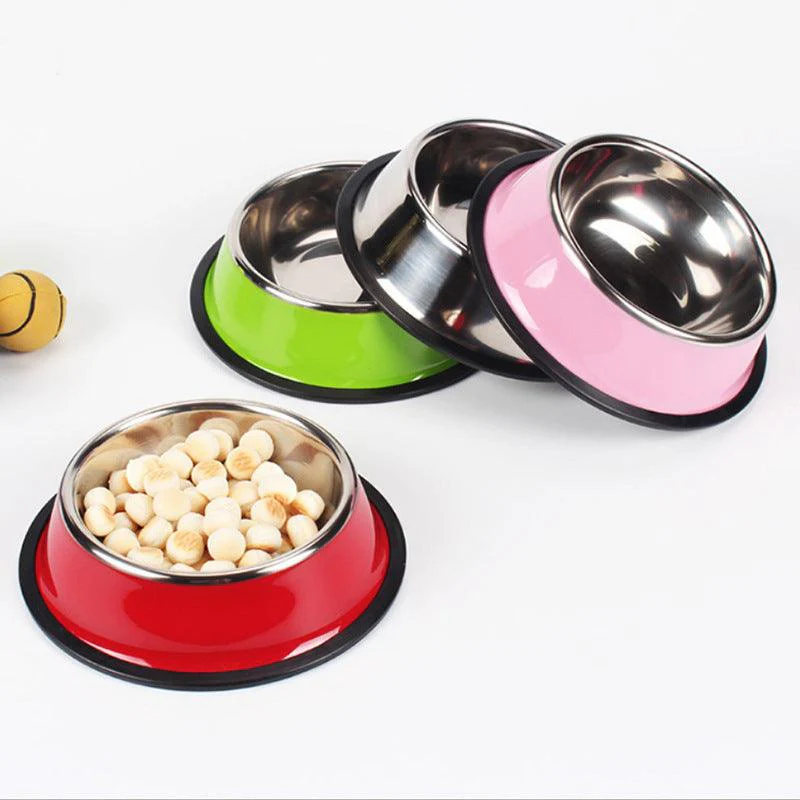 Stainless Steel Pet Feeding Bowl - Image 6