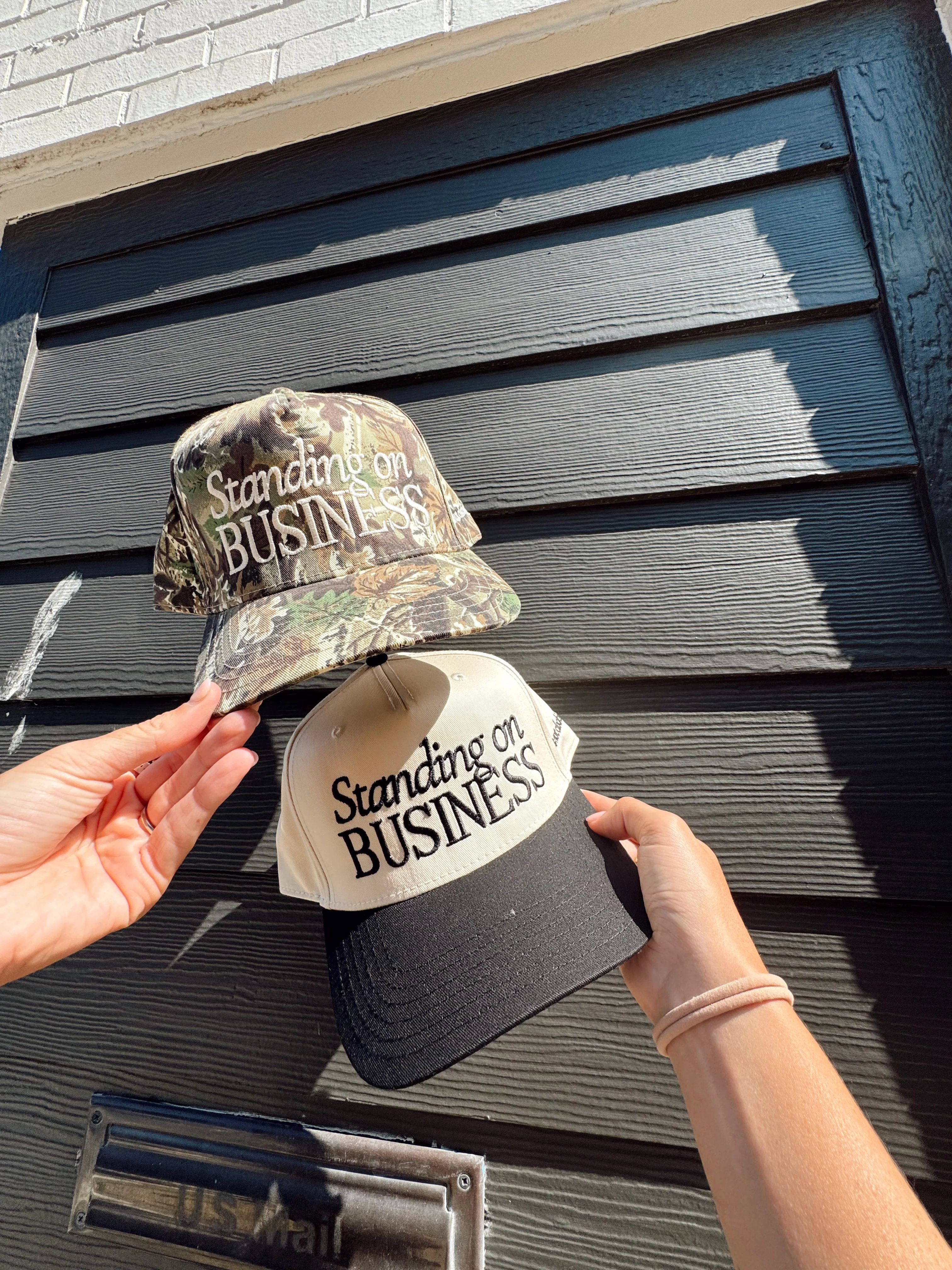Standing On Business Trucker Hat - Image 11