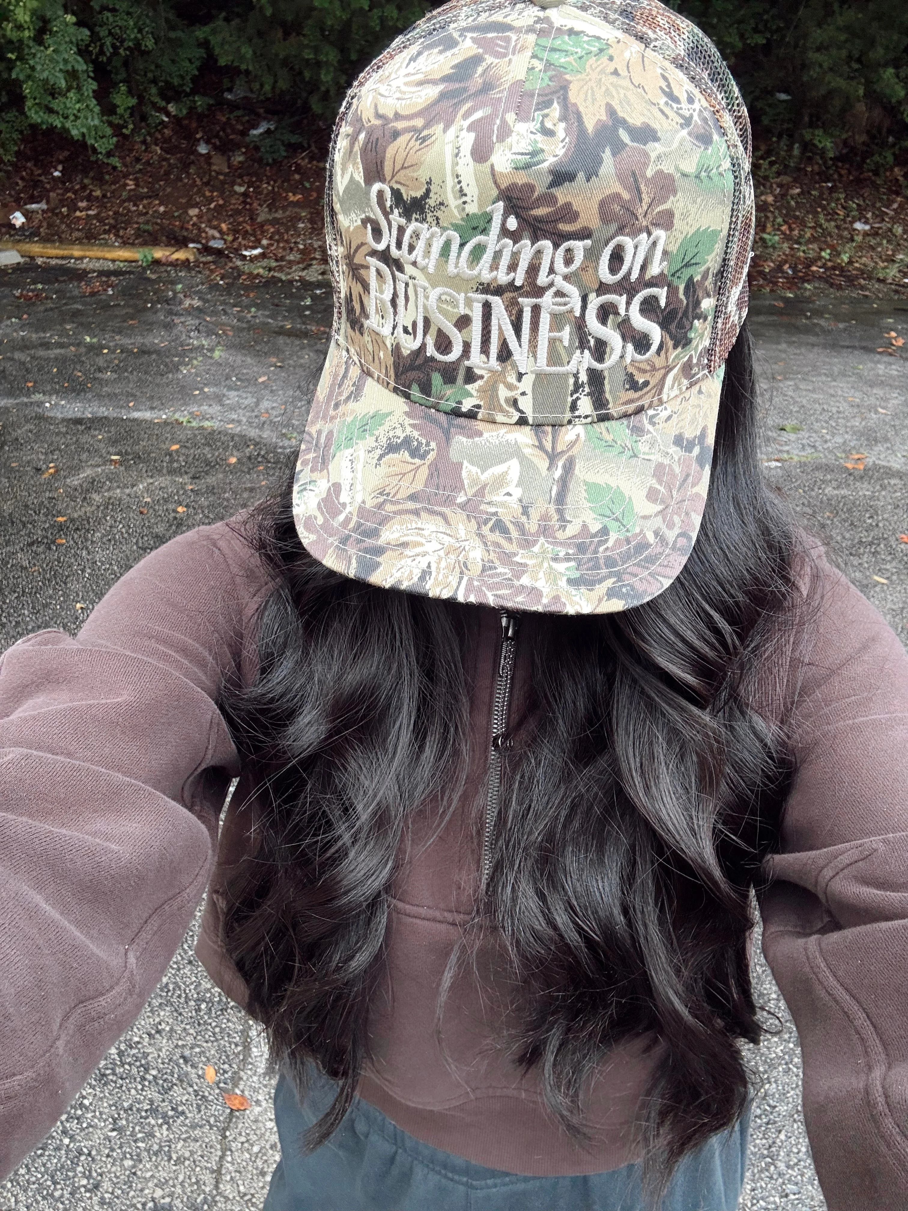 Standing On Business Trucker Hat - Image 13