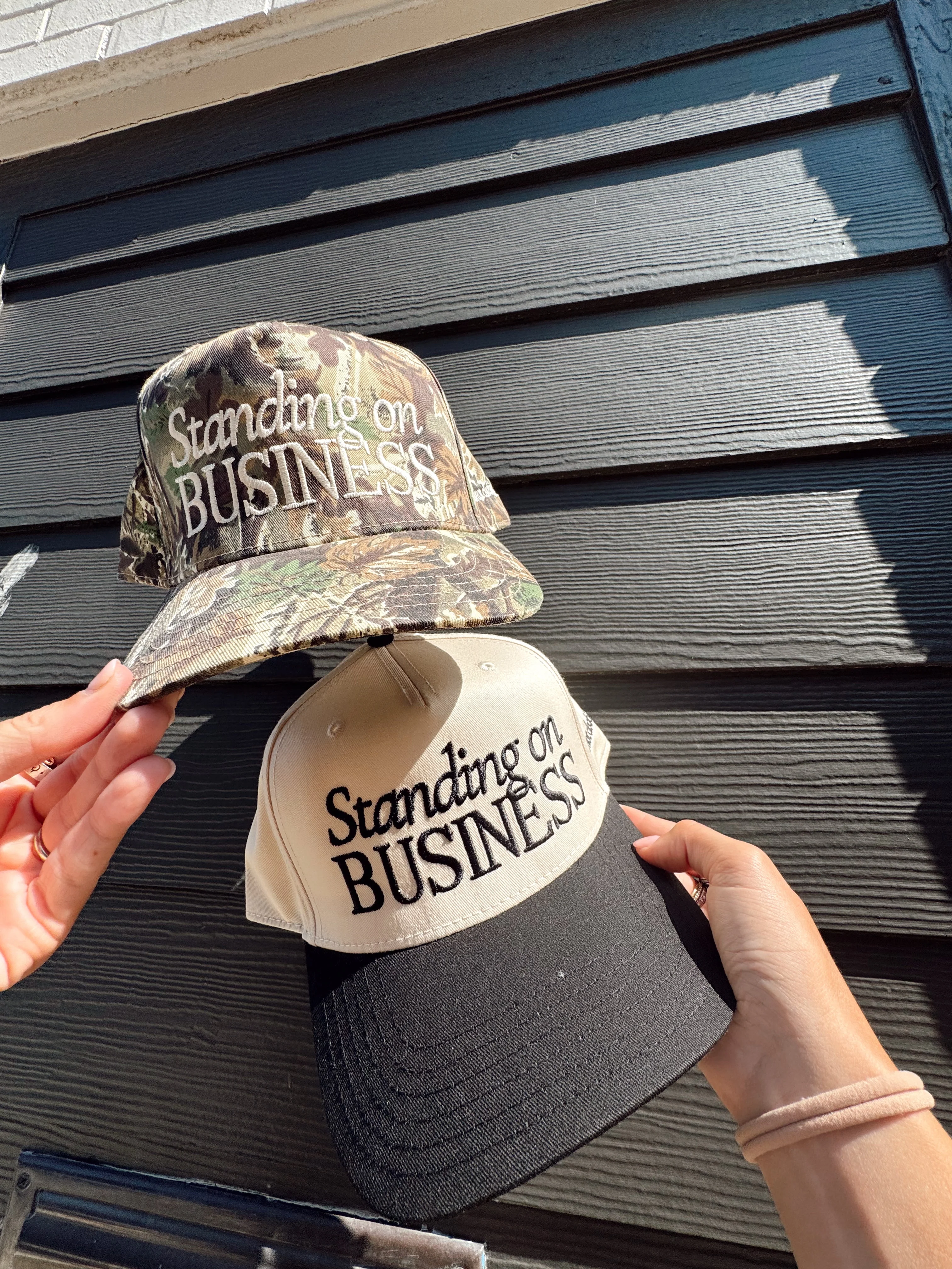 Standing On Business Trucker Hat - Image 14