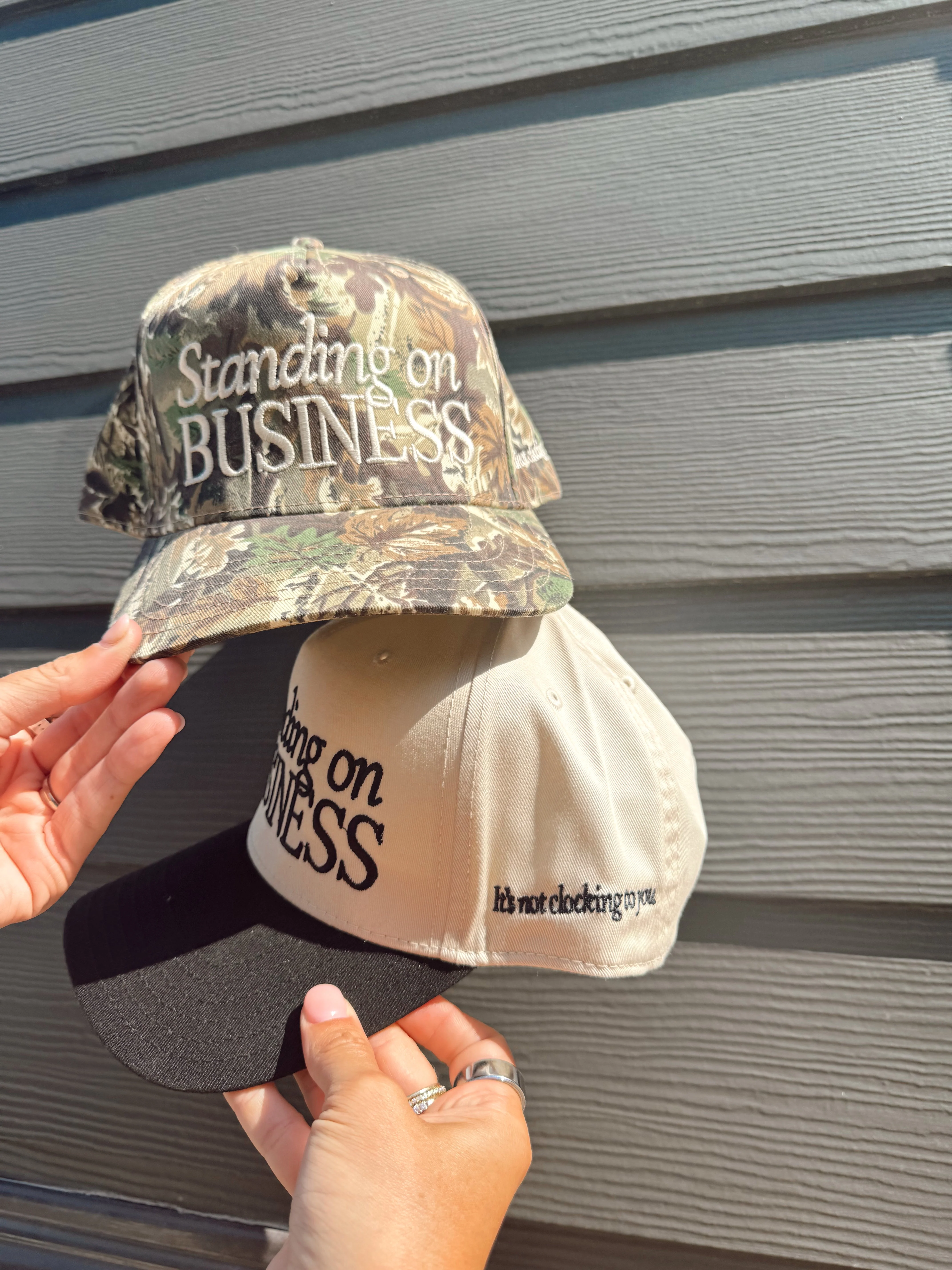 Standing On Business Trucker Hat - Image 15