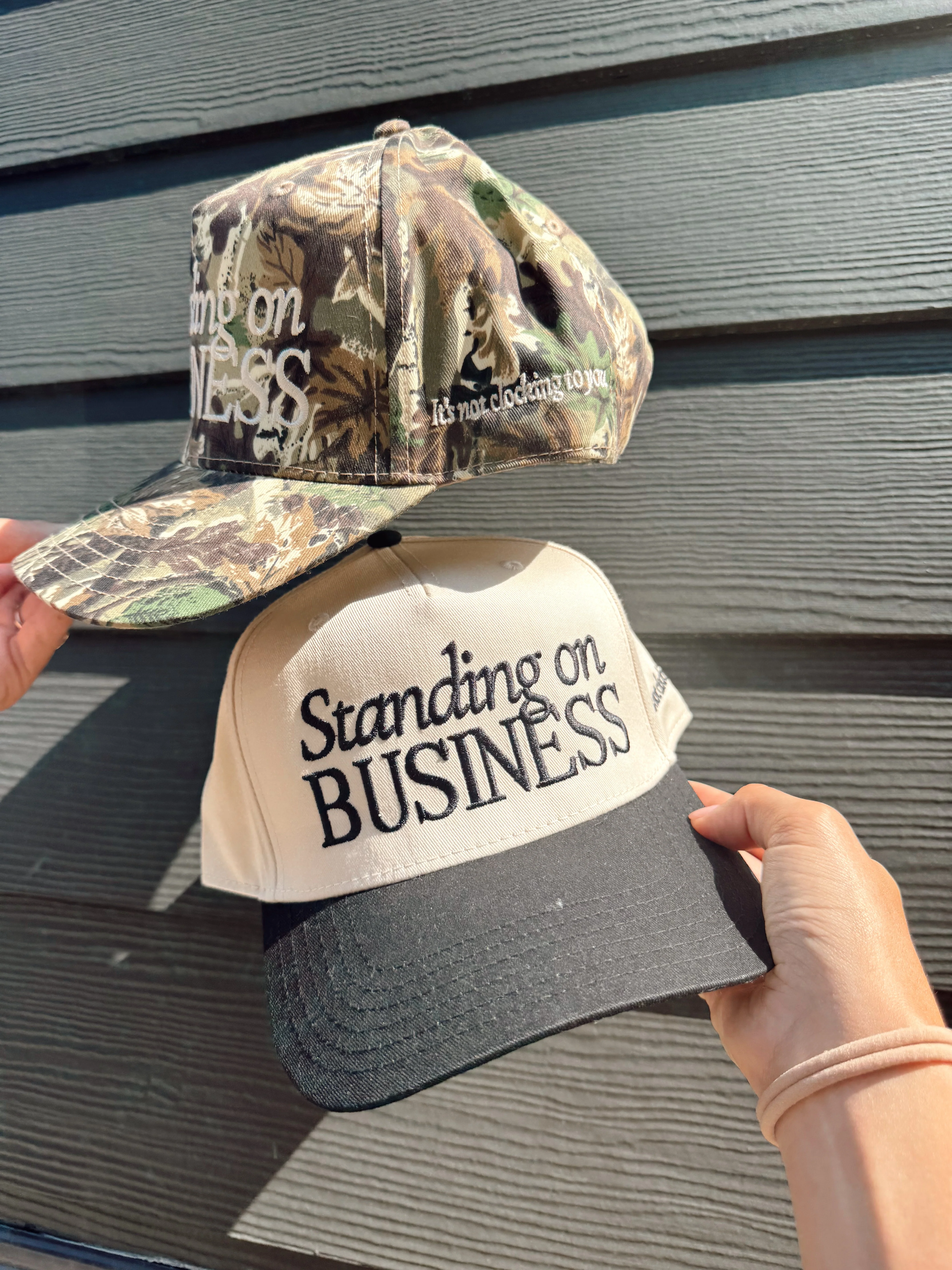 Standing On Business Trucker Hat - Image 16