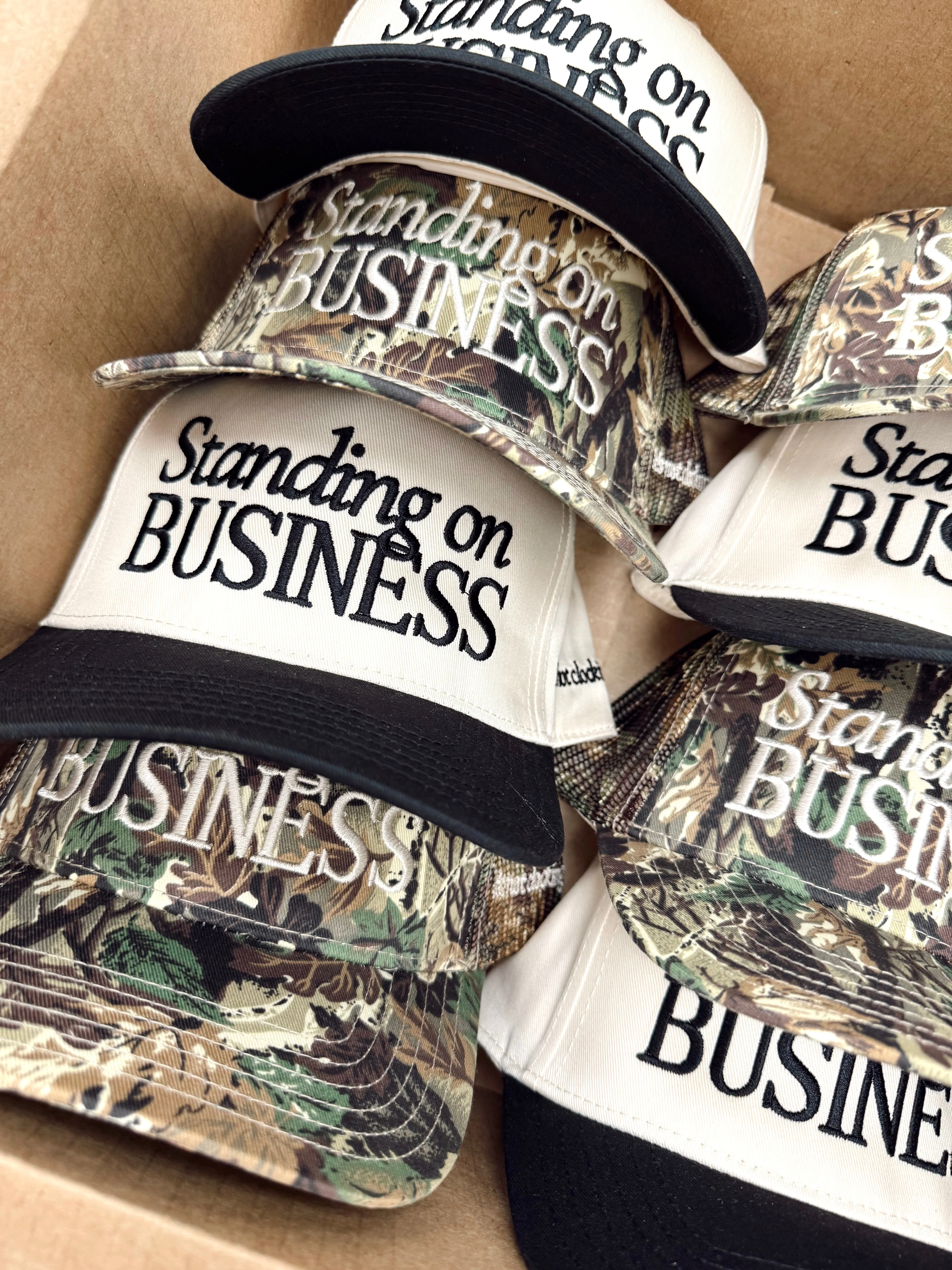 Standing On Business Trucker Hat - Image 18