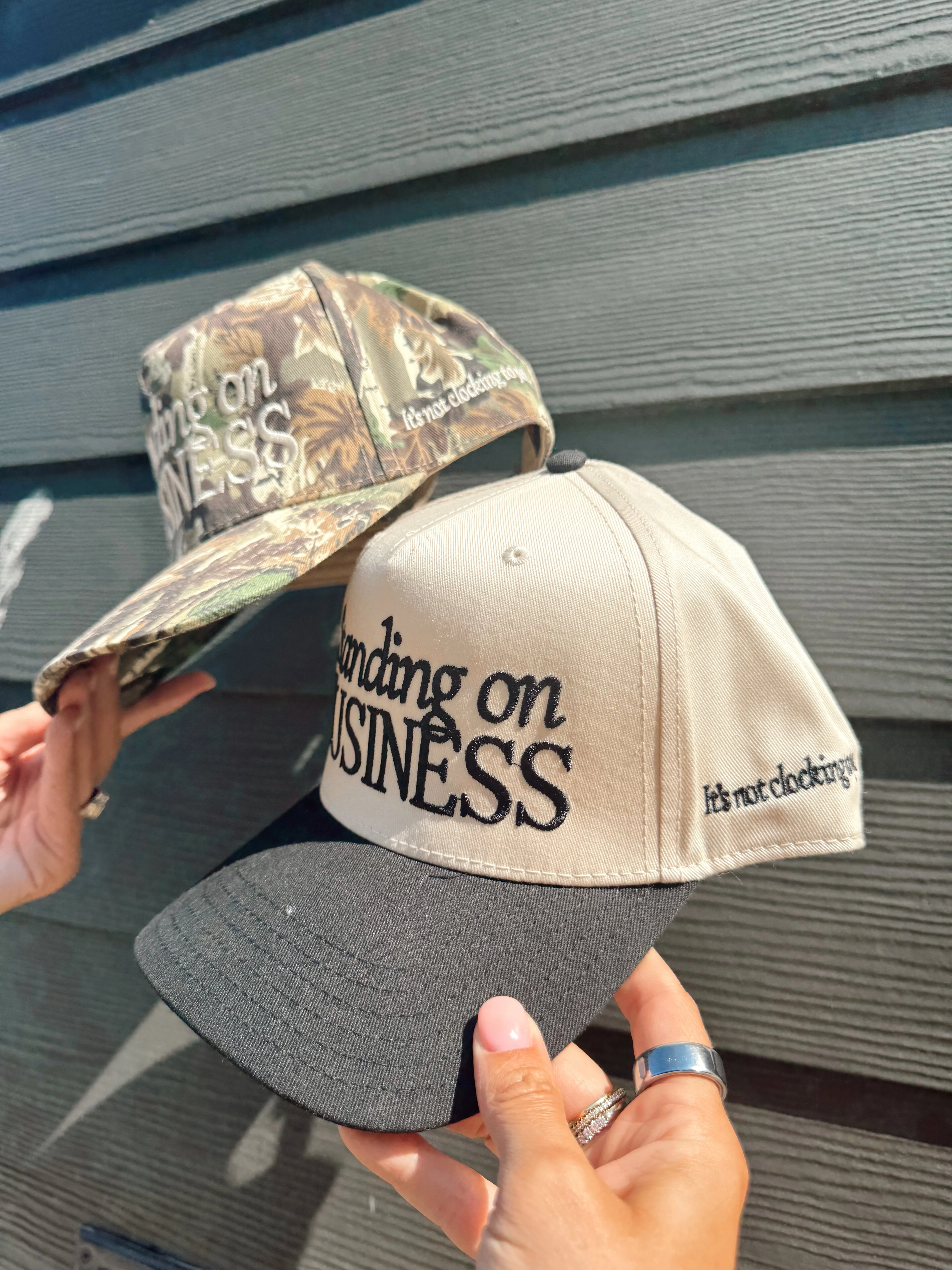 Standing On Business Trucker Hat - Image 8