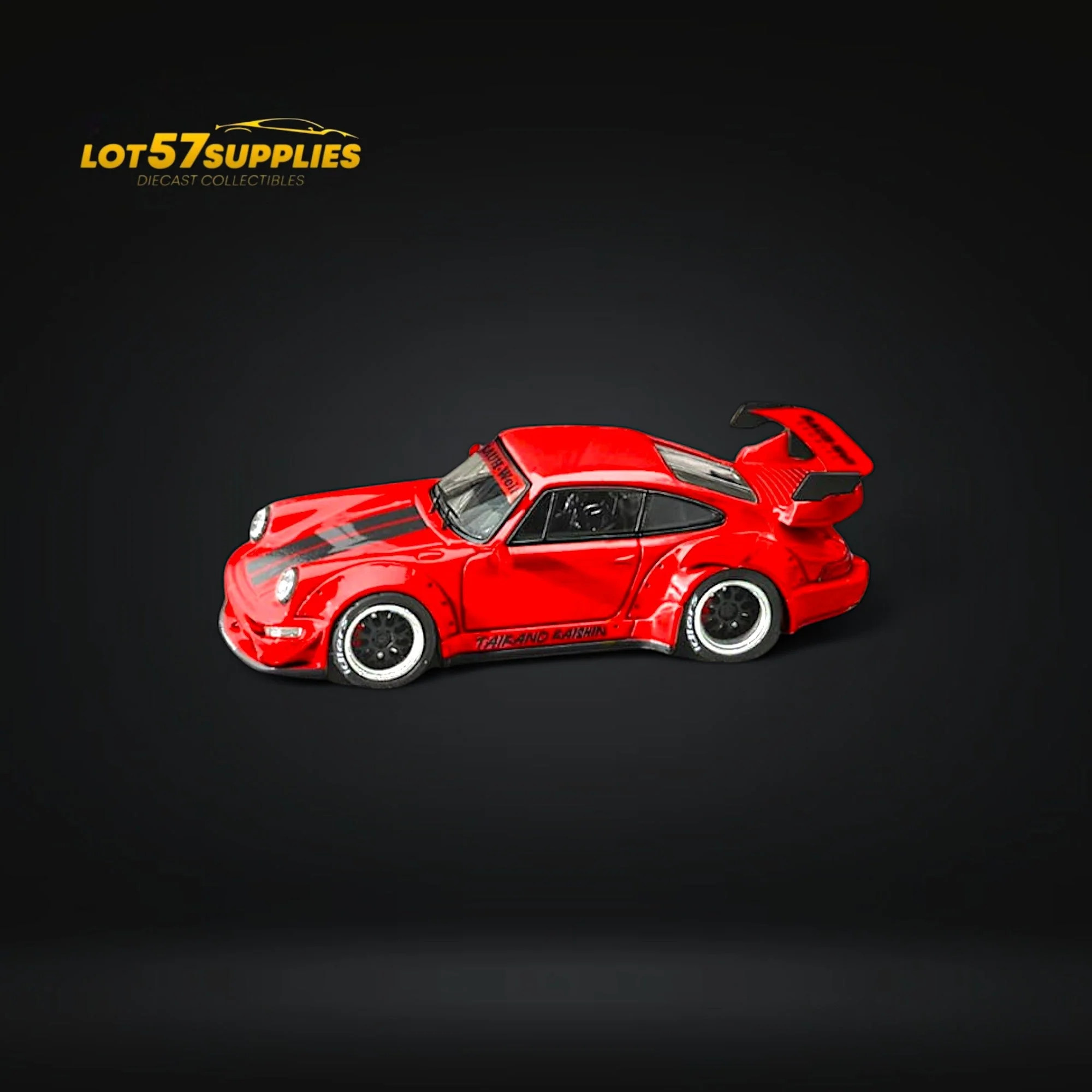 Star Model Porsche RWB 964 Taikano Red 1:64 - Image 2