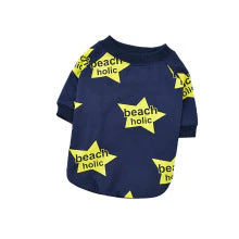Star Print Dog Sweatshirt + Cozy Fit & Beach Holic Style - Image 4