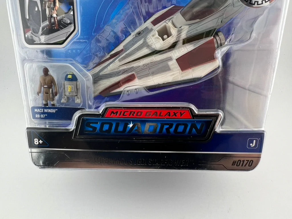 Star Wars Micro Galaxy Squadron – Mace Windu’s Jedi Starfighter (Chase Edition) - Image 2
