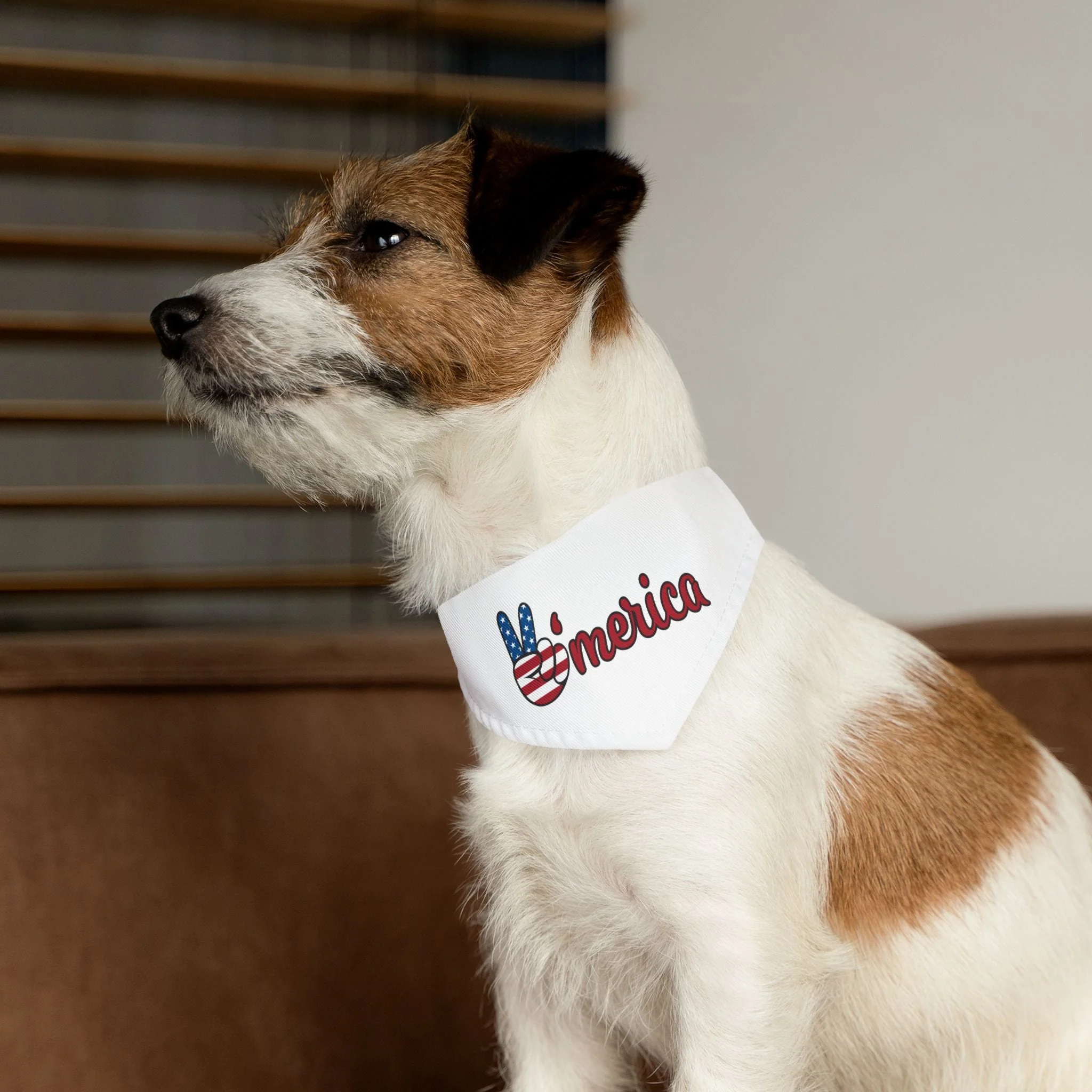 Stars and Stripes Patriotic Dog Bandana - Image 10