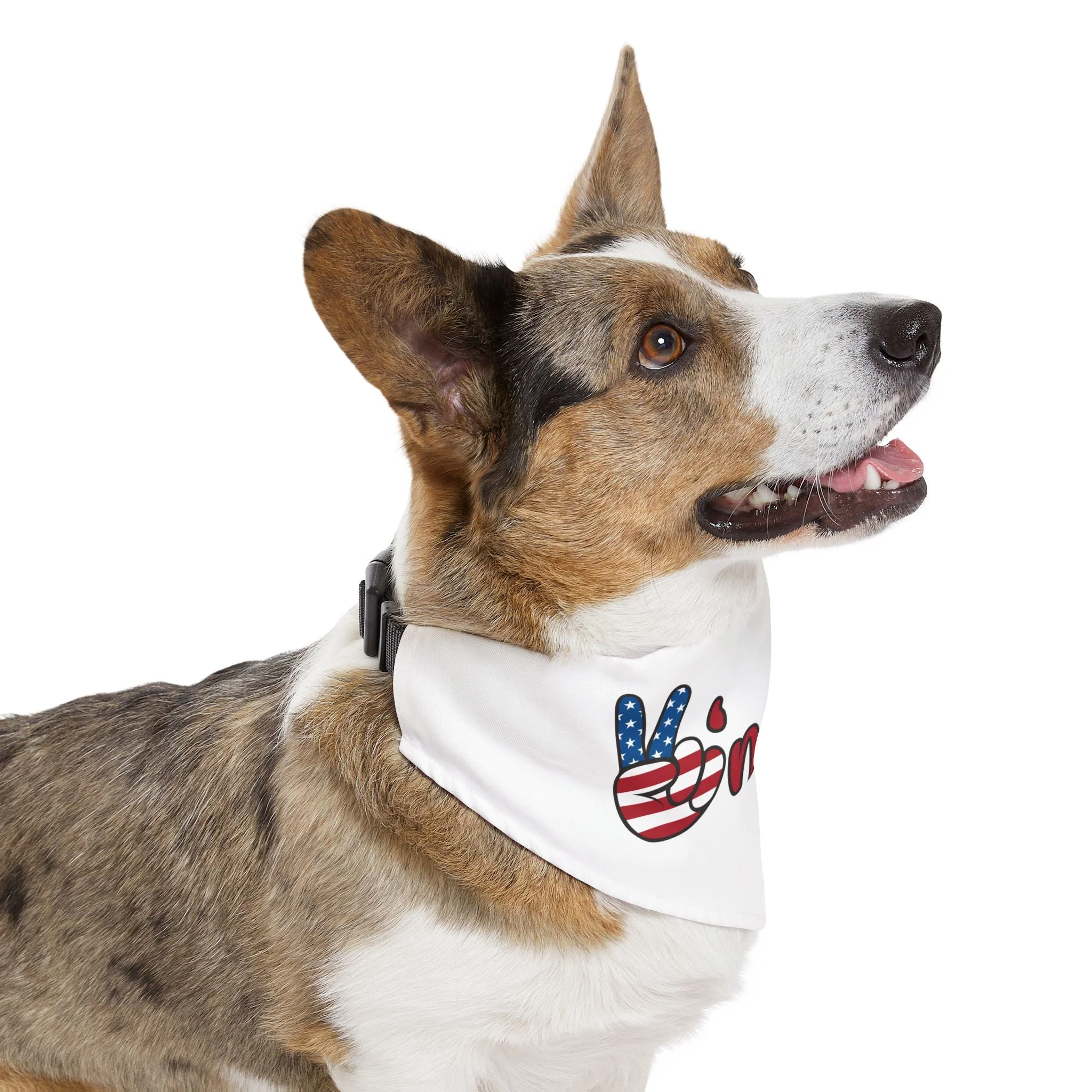 Stars and Stripes Patriotic Dog Bandana - Image 12