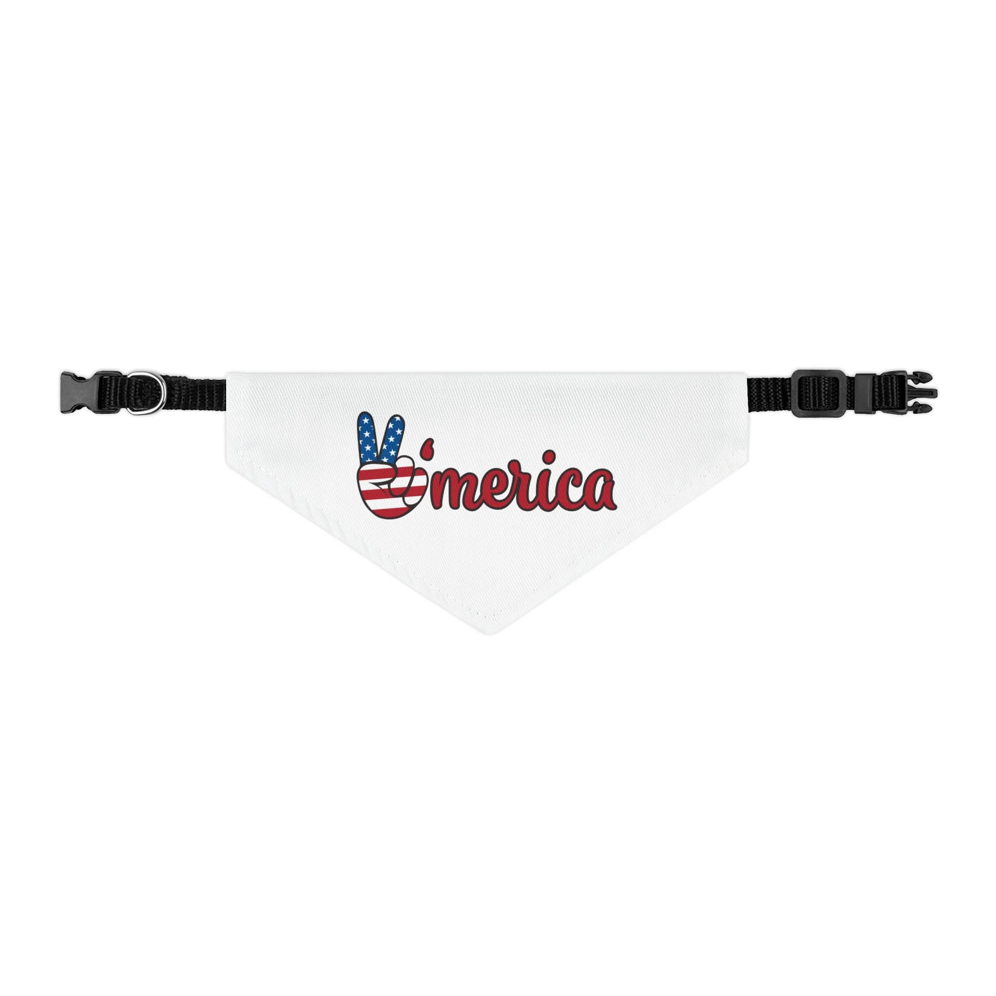 Stars and Stripes Patriotic Dog Bandana - Image 4