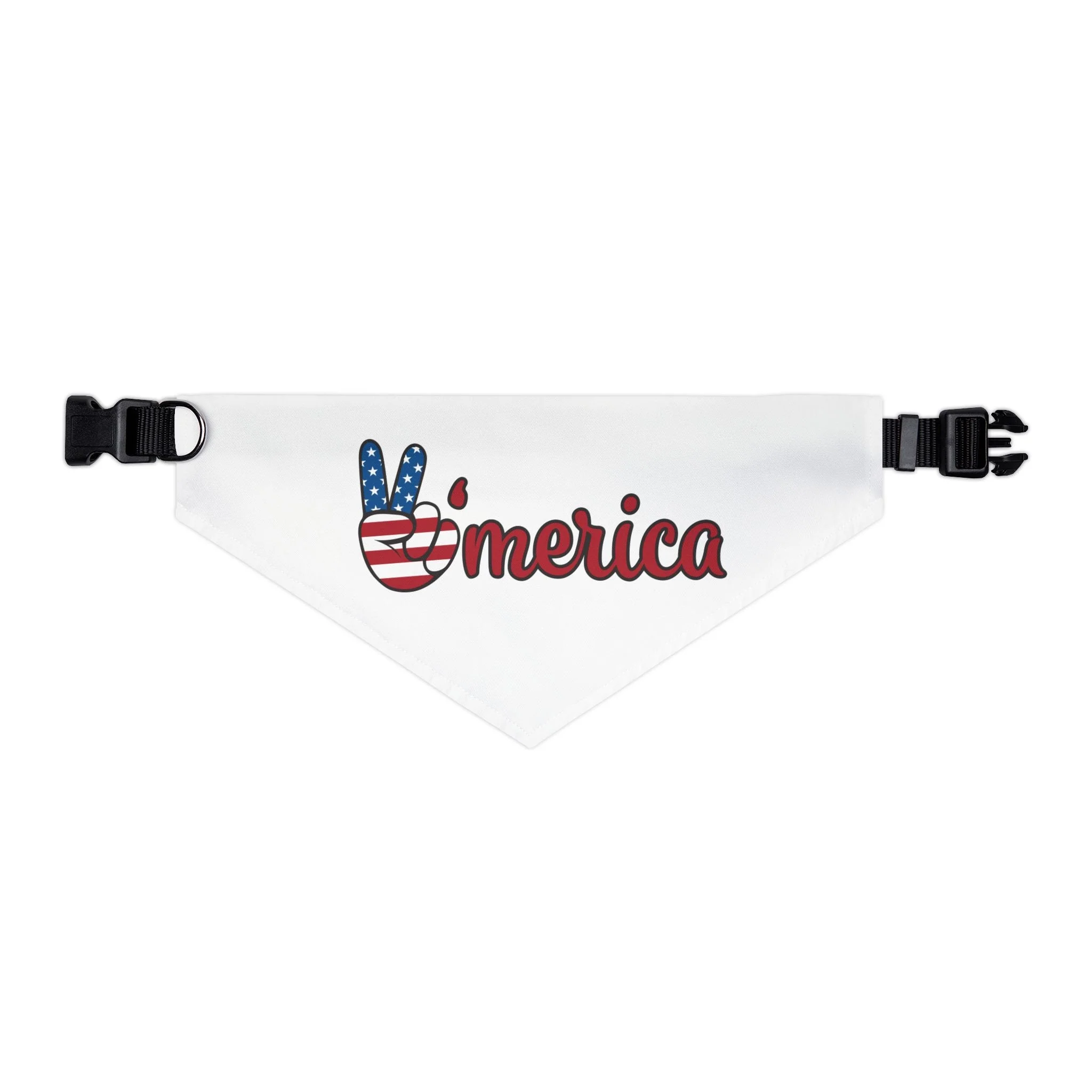 Stars and Stripes Patriotic Dog Bandana - Image 5